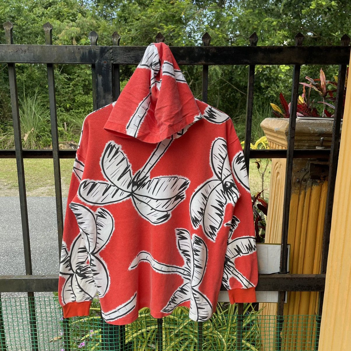 Other 🔥🇯🇵Vintage 90s Super Hakka Motive Flower Hawaii Hoodie Wear Size US M / EU 48-50 / 2 - 1 Thumbnail