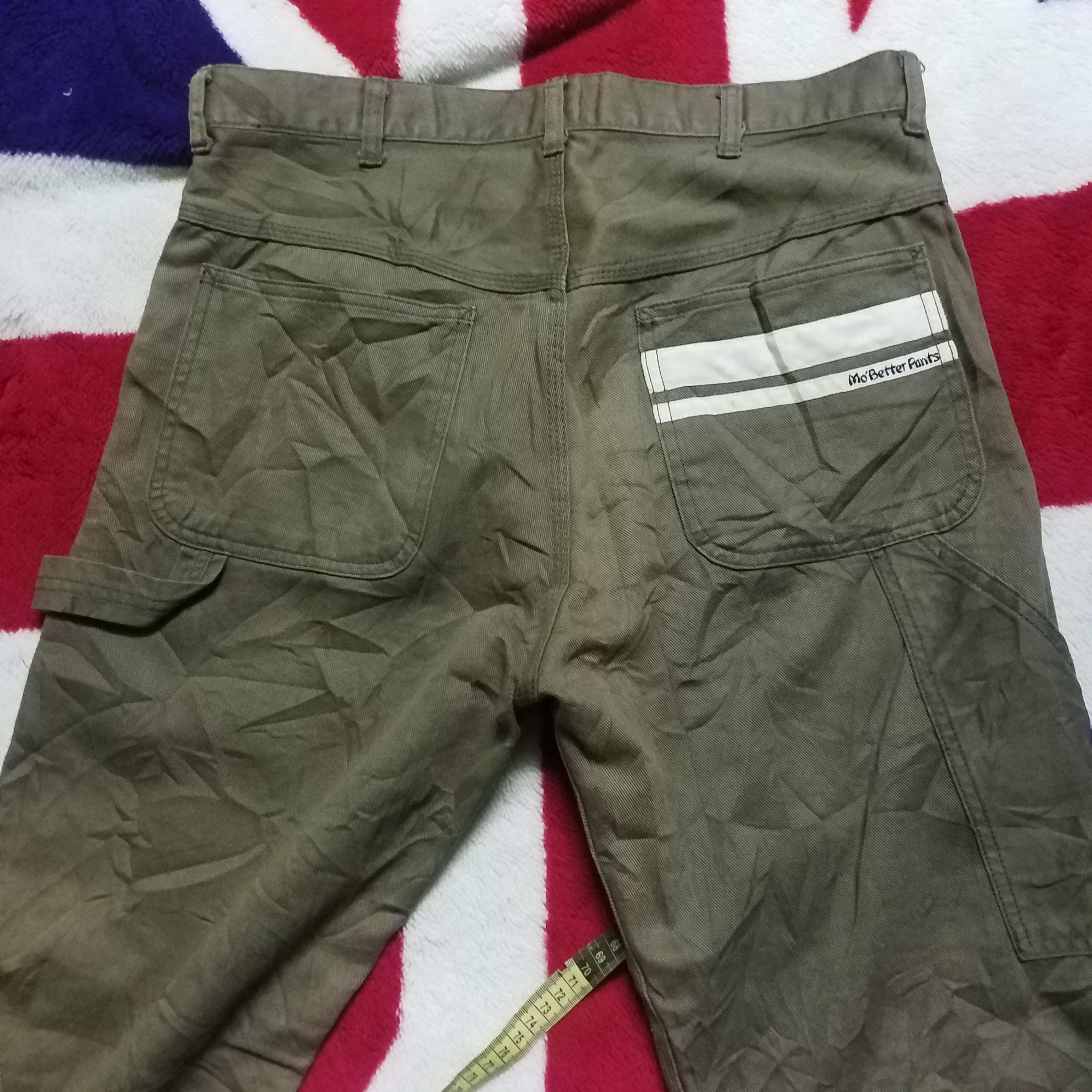 Japanese Brand MO BETTER PANT CARPENTER CUSTOM JAPAN FIT Size US 33 - 7 Thumbnail