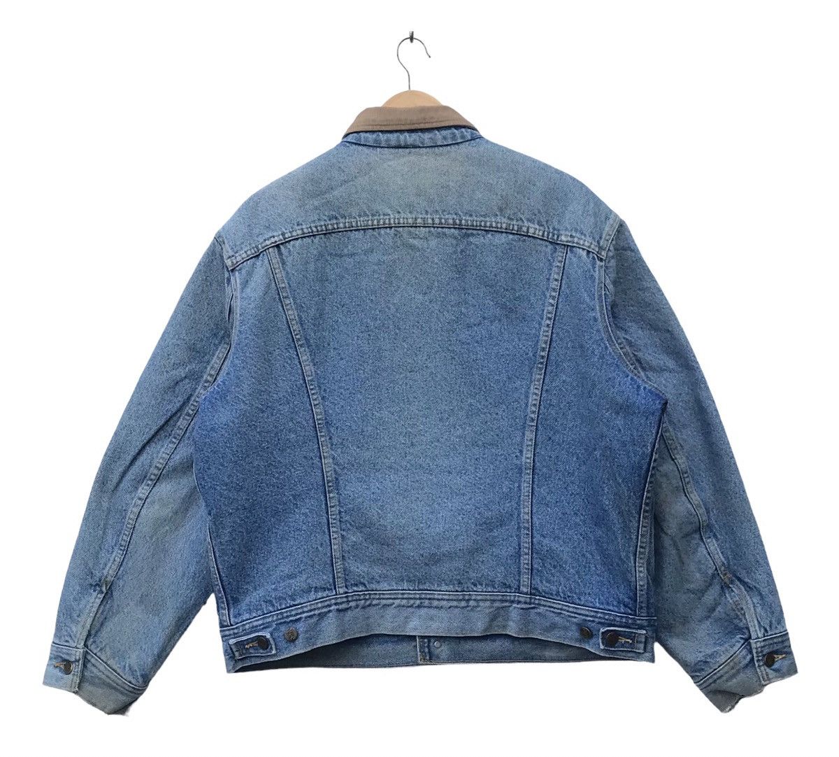 Lee Vintage Lee Storm Rider Distressed Faded Sherpa Trucker Size US L / EU 52-54 / 3 - 9 Thumbnail