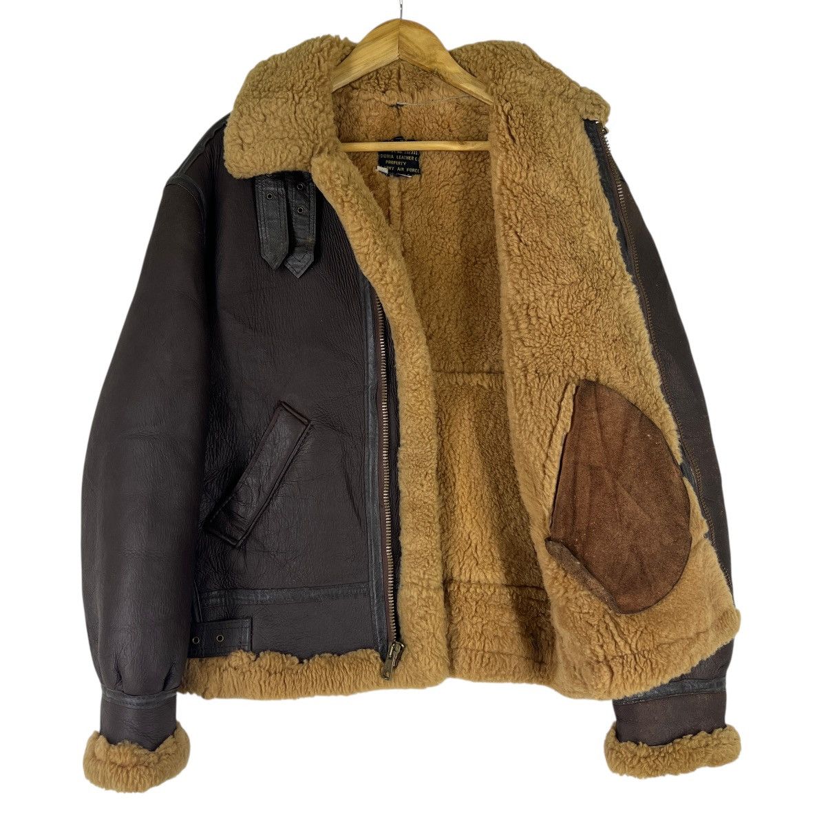 Vintage 🔥 Vintage Type B3 Insignia Shearling Leather Jacket Size US S / EU 44-46 / 1 - 1 Thumbnail