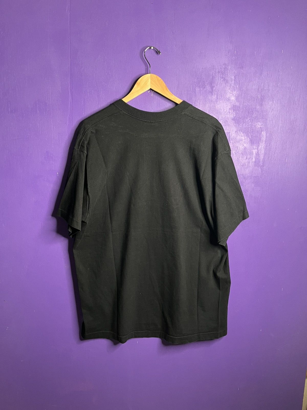 NBA × Salem Sportswear × Vintage Vintage 90s Salem Chicago bulls bull logo t-shirt Size US XL / EU 56 / 4 - 2 Thumbnail