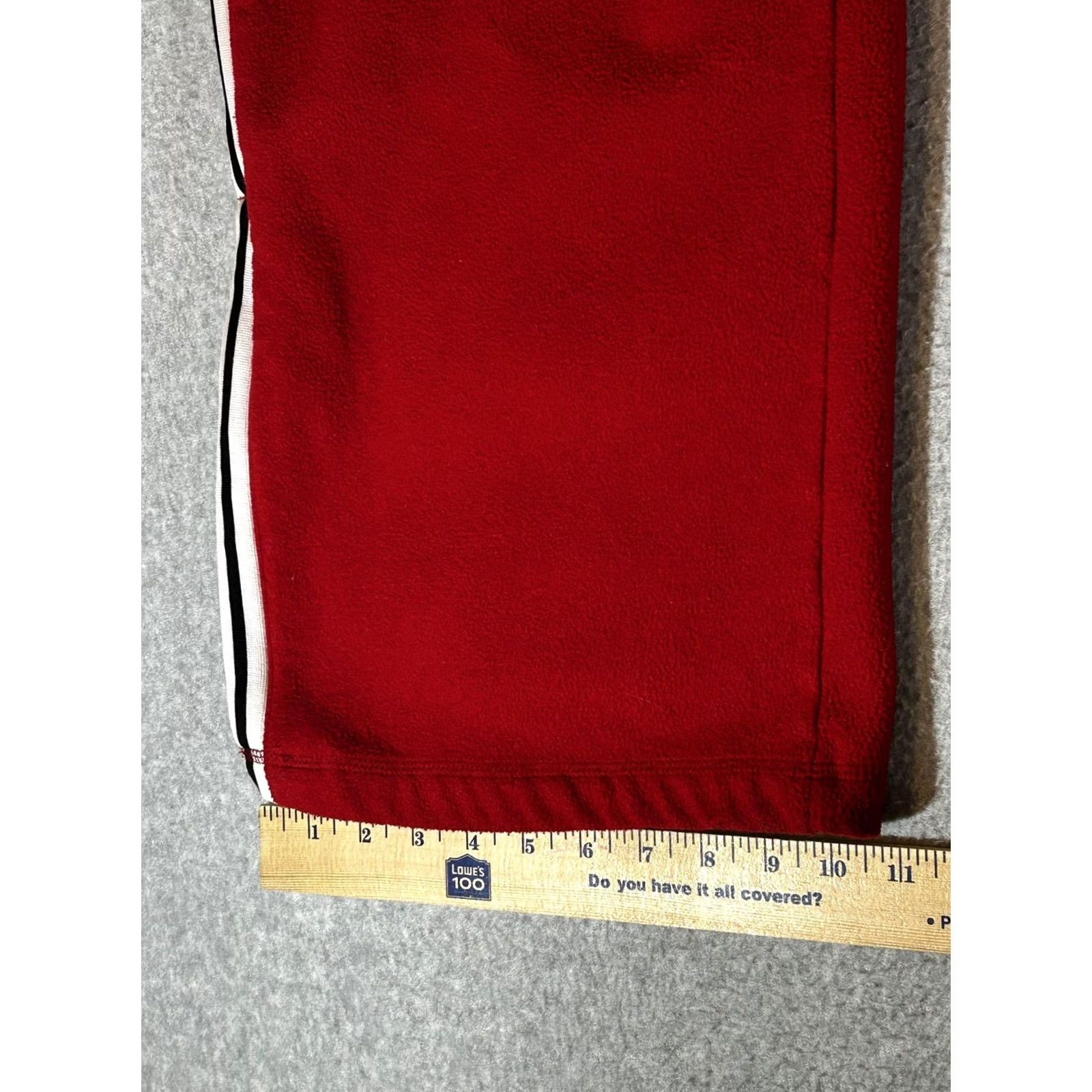 Old Navy Baggy Sweatpants Mens XL Red Fleece Track Pants Wide Leg Vintage Y2K Streetwear Size US 36 / EU 52 - 5 Thumbnail