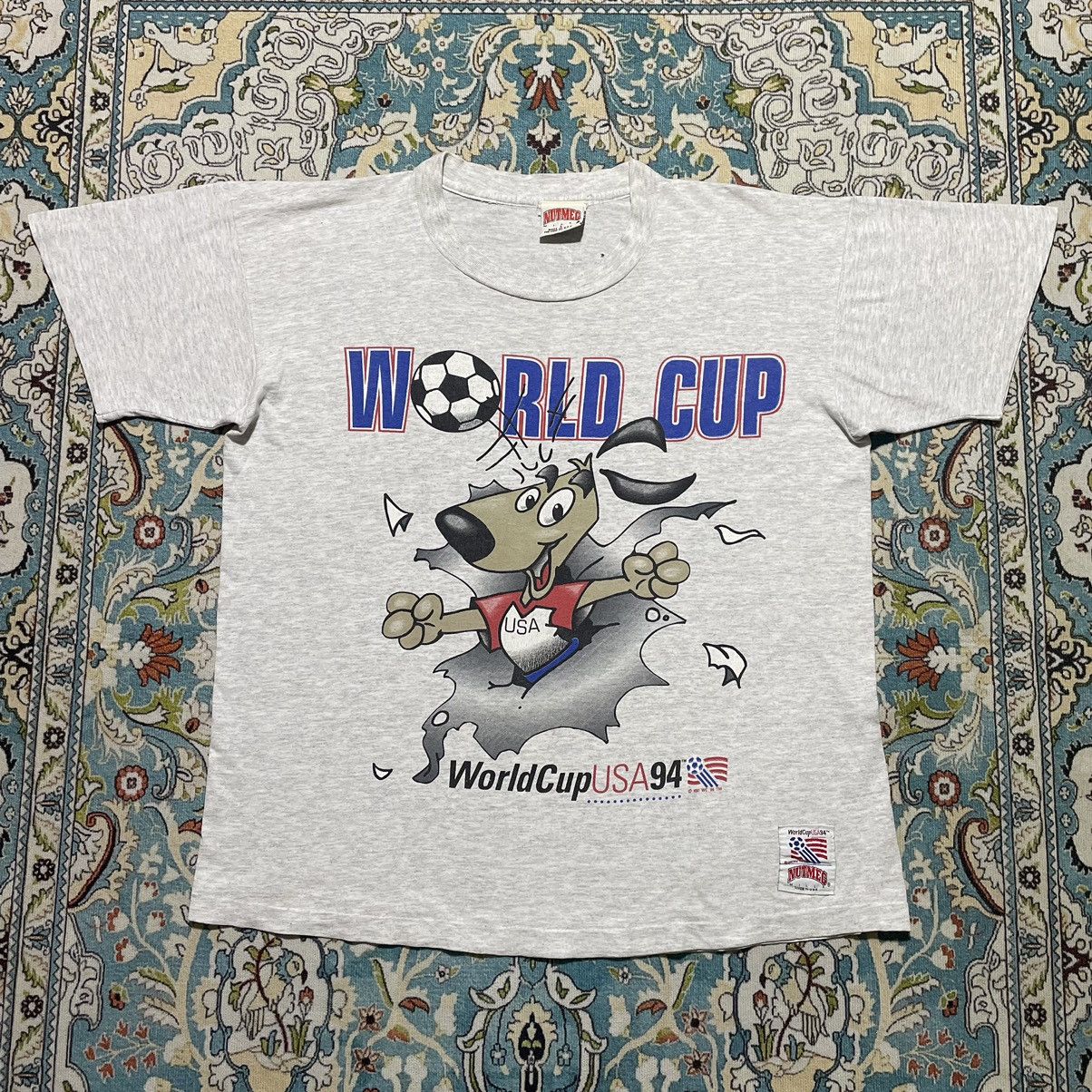 Nutmeg × Vintage 1994 Fifa World Cup USA T-shirt vintage Size US L / EU 52-54 / 3 - 2 Thumbnail