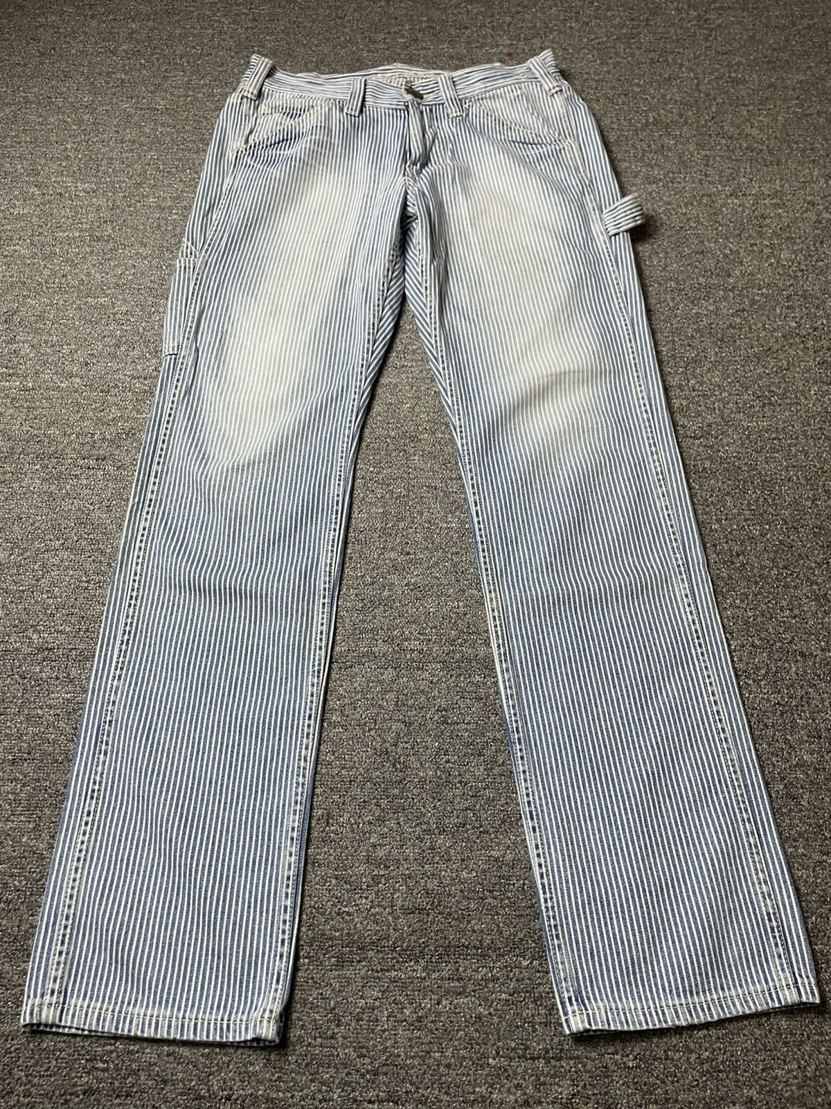 Japanese Brand × Vintage Earth Music & Ecology Striped Jeans (92) Size US 29 - 2 Thumbnail
