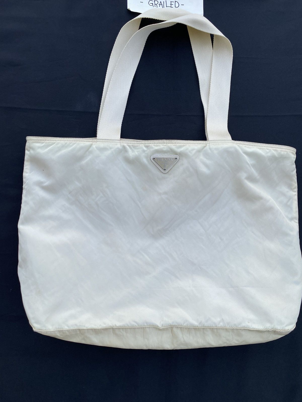 Prada Rare Vintage PRADA Nylon Tote Bag Size ONE SIZE - 7 Thumbnail