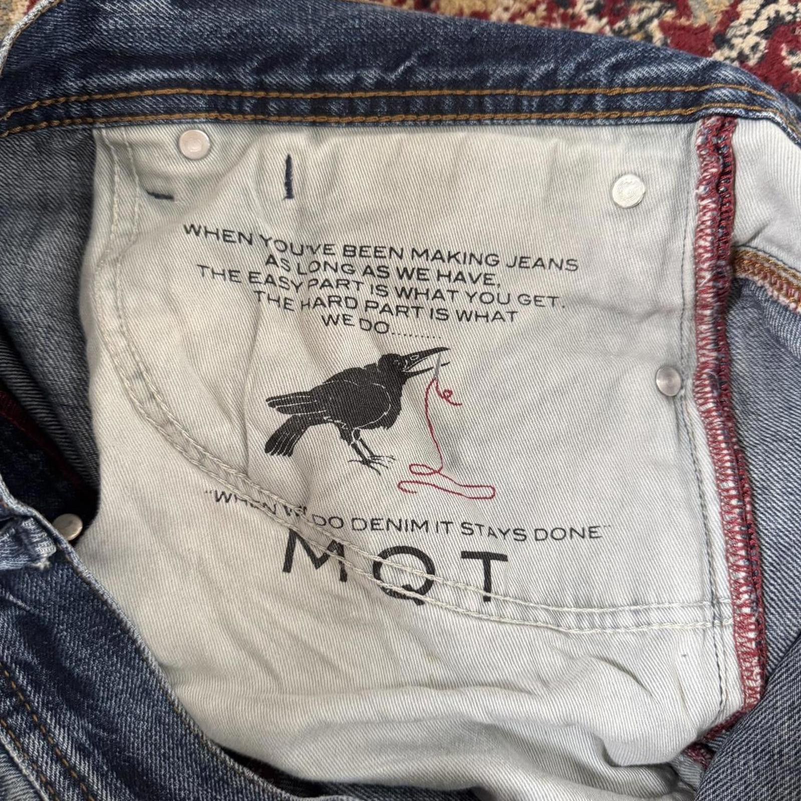 Other Vintage MQT denim jeans Size US 36 / EU 52 - 8 Thumbnail