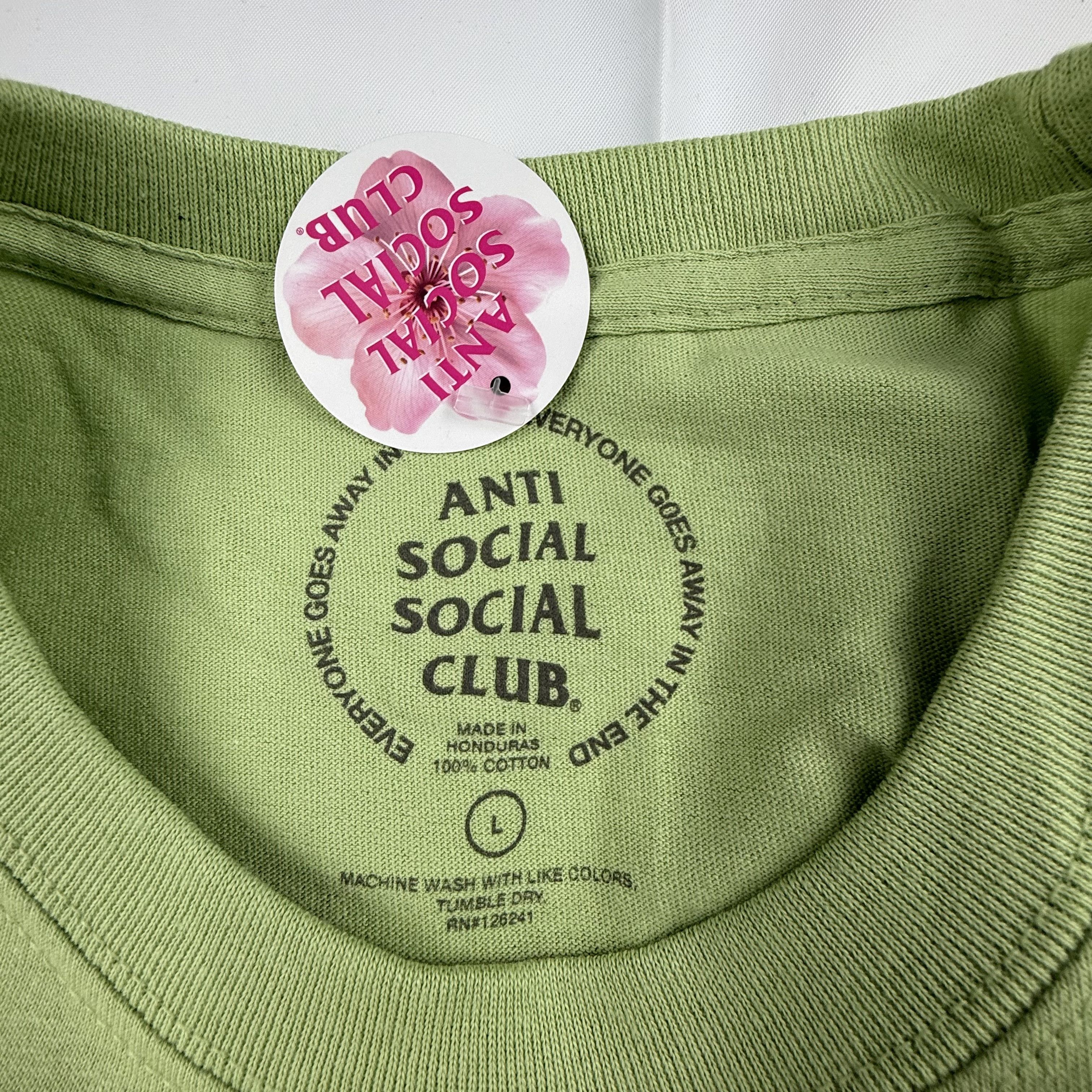 Anti Social Social Club Anti Social Social Club Burn It Down Spray Paint Tee Mens L Size US L / EU 52-54 / 3 - 4 Thumbnail