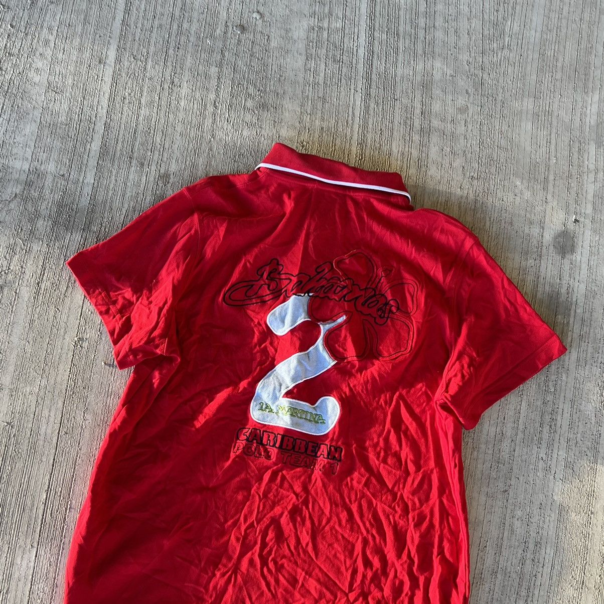 Vintage La Martina Vintage Big Logo Polo T-Shirt Size US L / EU 52-54 / 3 - 7 Thumbnail