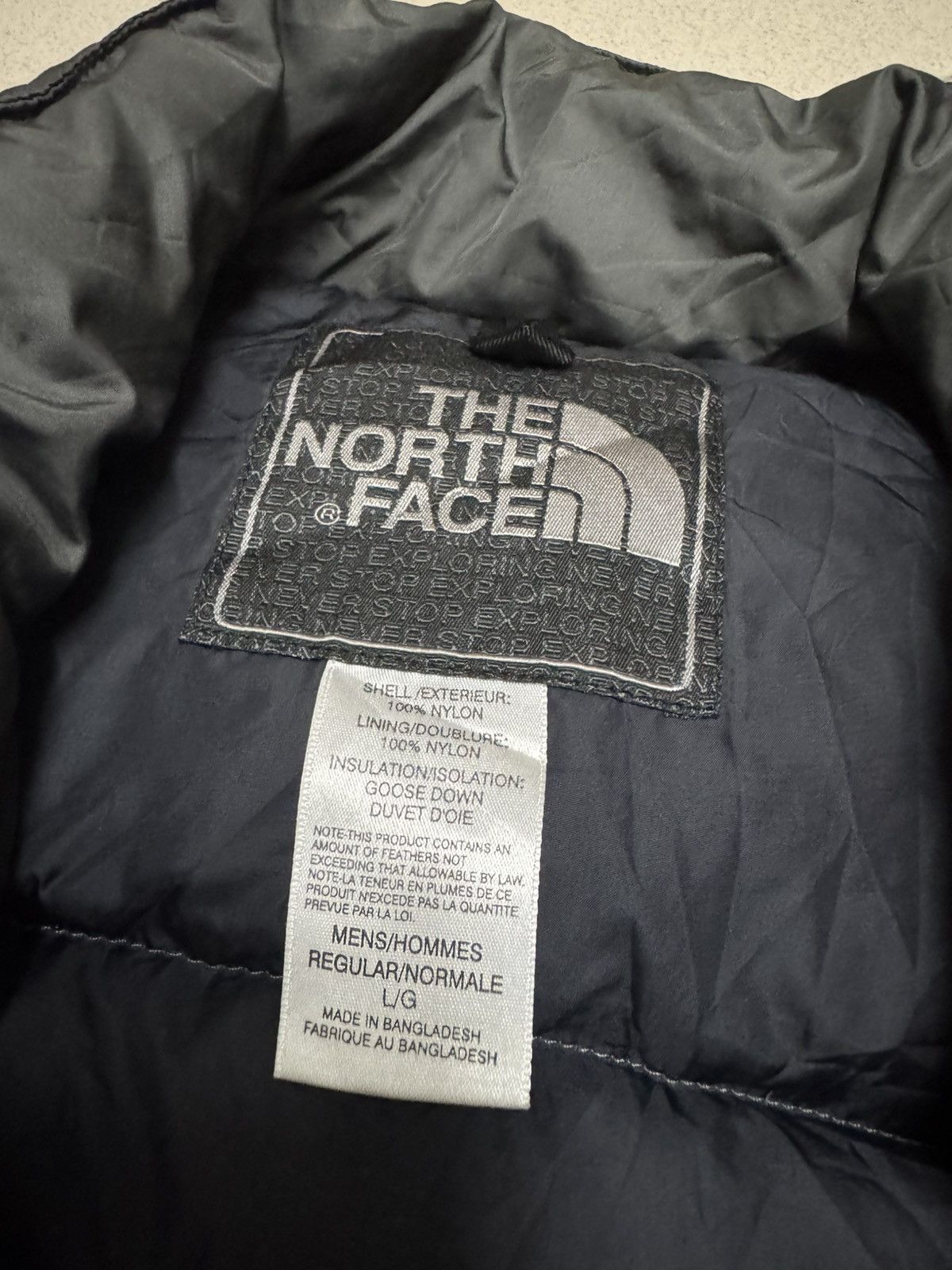 The North Face THE NORTH FACE GOOSE DOWN PUFFER JACKET Size US L / EU 52-54 / 3 - 6 Thumbnail