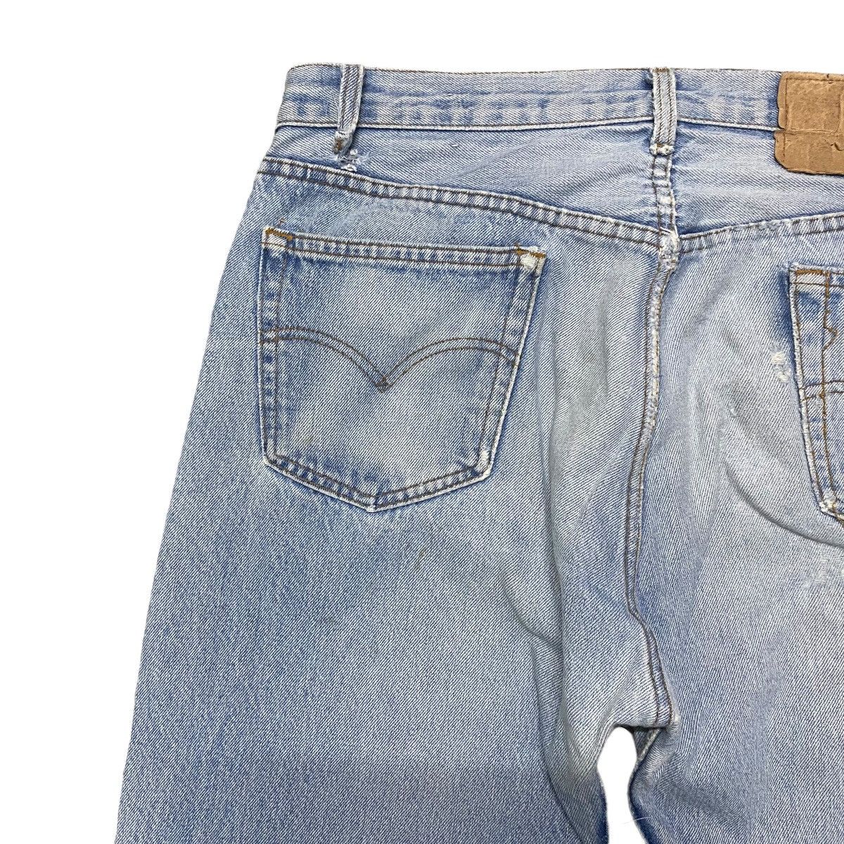 Levi's Vintage 80s Levis 501xx Distressed Jeans Size US 34 / EU 50 - 12 Thumbnail