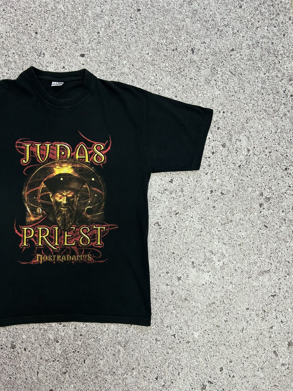 Band Tees × Judas Priest Vintage 2009 Judas Priest Nostradamus Tour Band Rock T-Shirt Size US XL / EU 56 / 4 - 5 Thumbnail