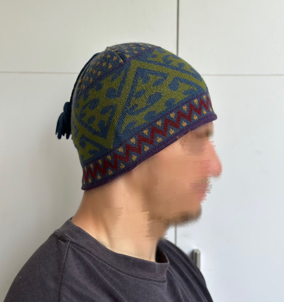 Patagonia Rare Patagonia Vintage Hat Wool Knit Multicolour Size One Size ONE SIZE - 4 Thumbnail