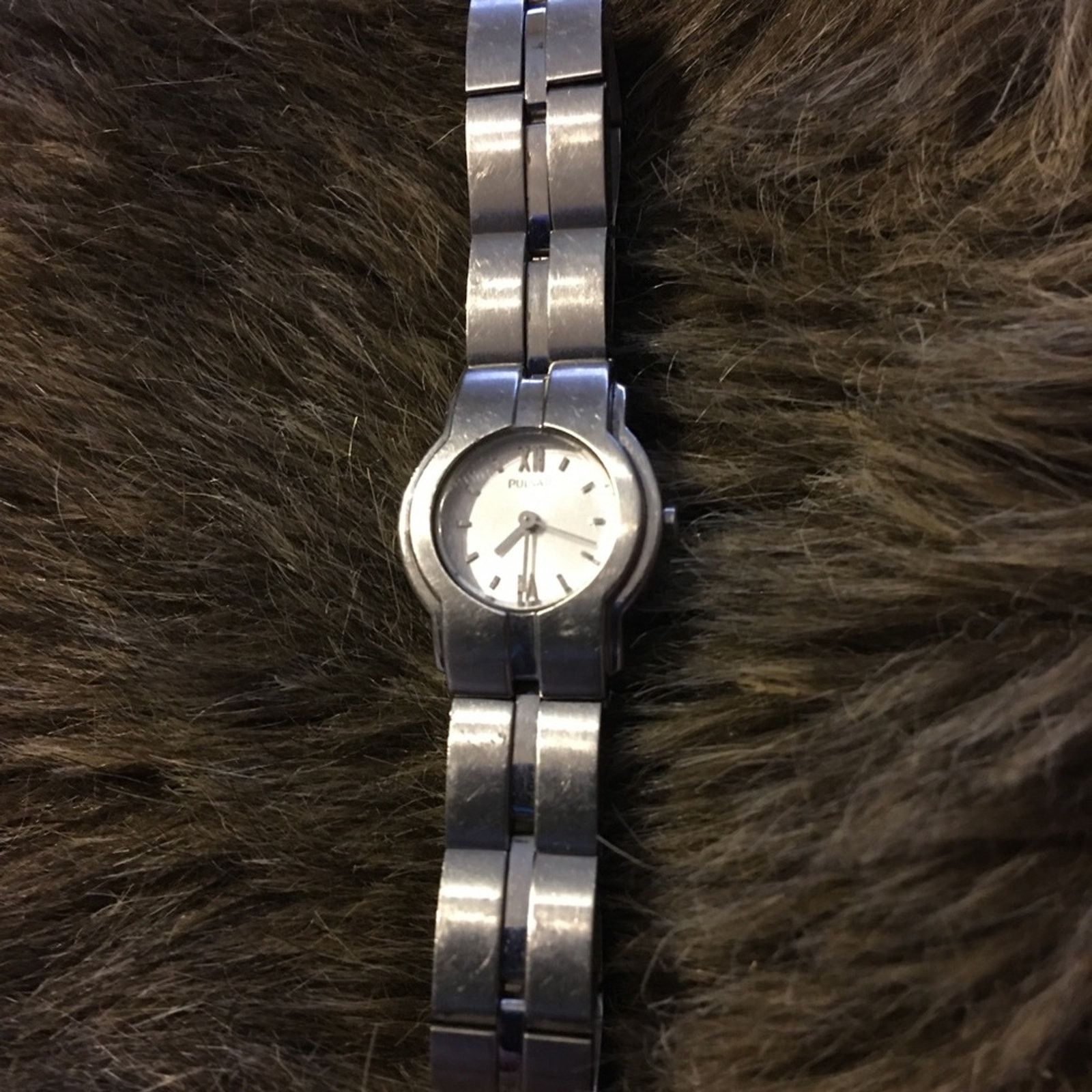Pulsar Ladies Pulsar stainless steel WR quartz watch Size ONE SIZE - 5 Thumbnail