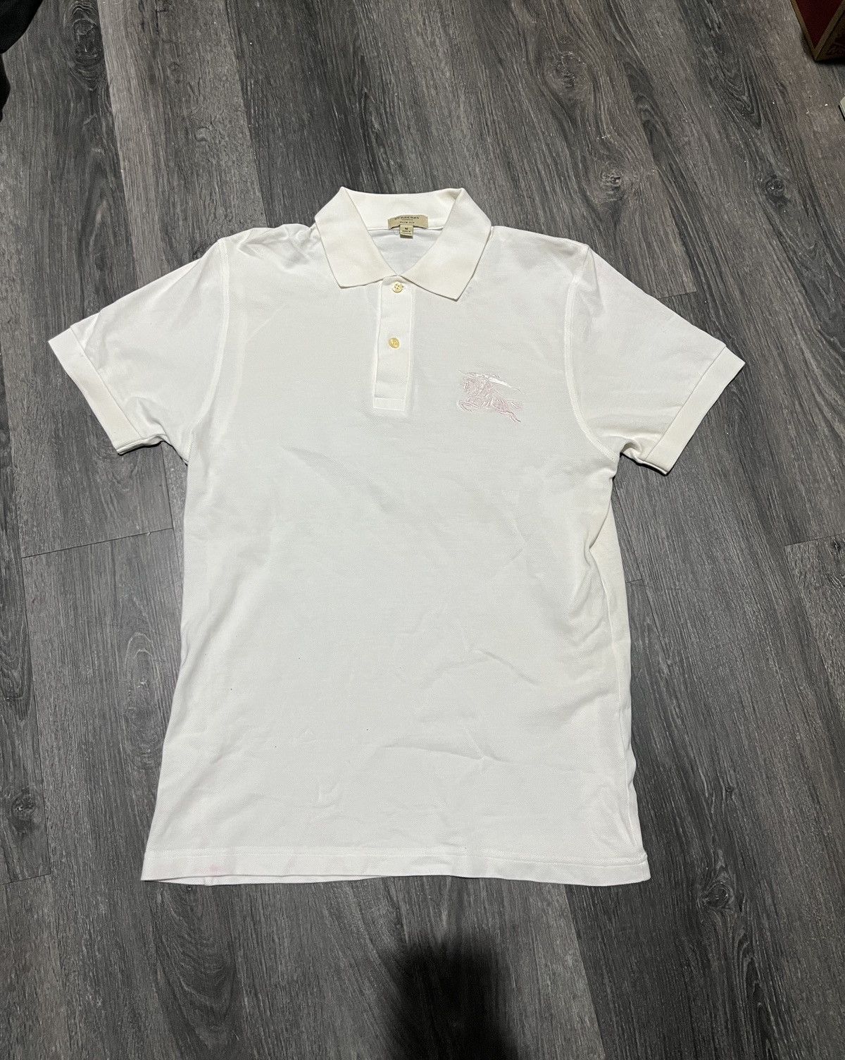 Burberry Big Horse Logo Polo Shirt 【公式通販】