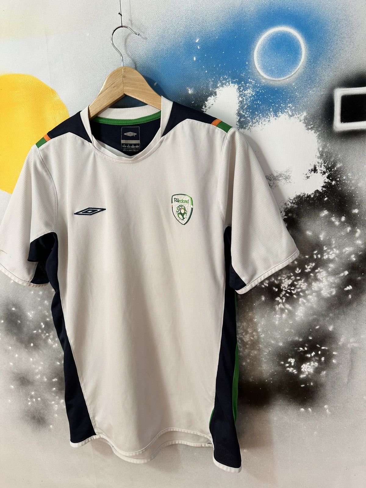 Umbro Vintage Ireland Soccer Jersey Umbro Size US M / EU 48-50 / 2 - 3 Thumbnail