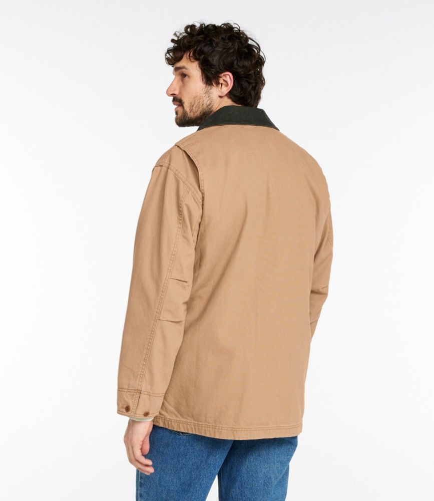 L.L. Bean Vintage 90s L.L. Bean Men's Field Coat With Wool/Nylon Liner Size US M / EU 48-50 / 2 - 5 Thumbnail