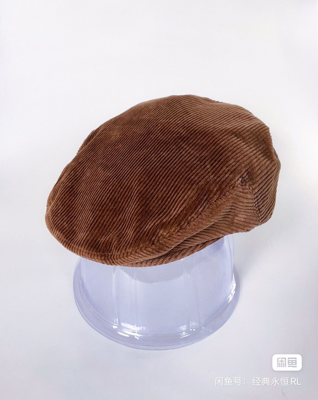 Ralph Lauren × Rugby Ralph Lauren Ralph Lauren Rugby Corduroy Flat Cap Beret Hat Peaked Cap Size ONE SIZE - 2 Thumbnail