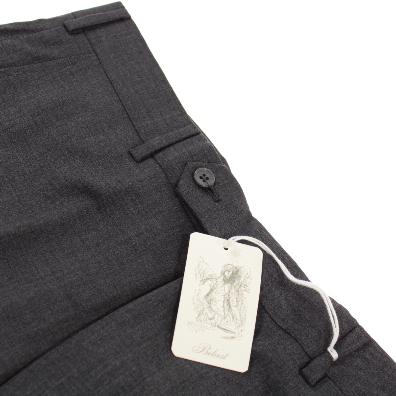 Belvest Belvest New with tags Dress Pants Size 30 US In Gray Size US 30 / EU 46 - 1 Thumbnail