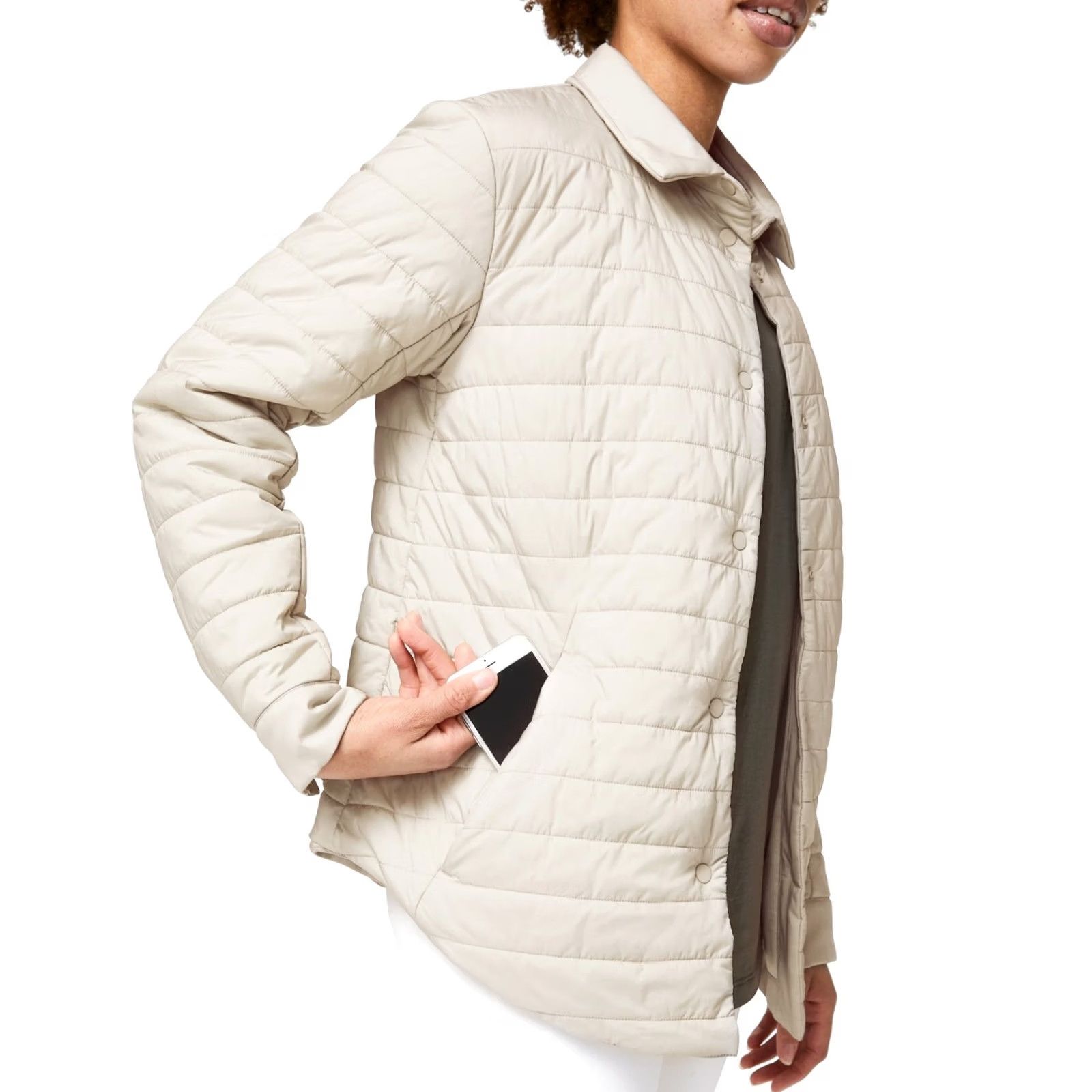 Lululemon Lululemon Switch Please Shacket Reversible Insulated Silverstone W4BBOS Women 6 Size M / US 6-8 / IT 42-44 - 3 Thumbnail