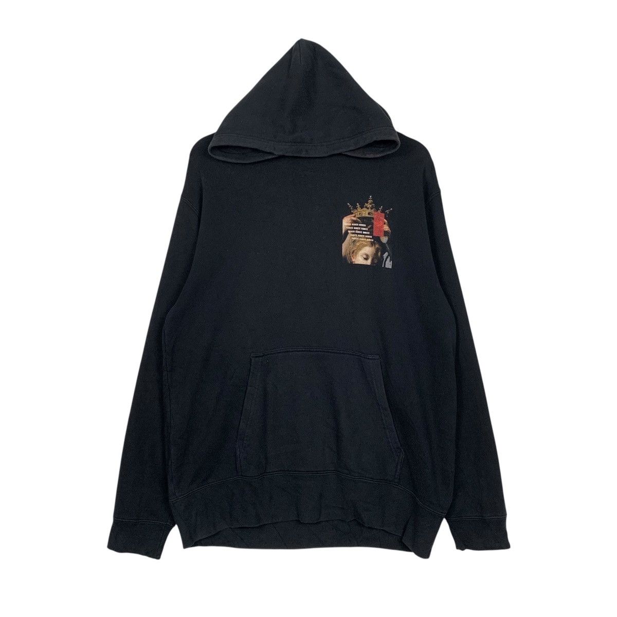 Japanese Brand Japanese Brand Rarete Big Print Hoodie Size L / US 10 / IT 46 - 2 Thumbnail