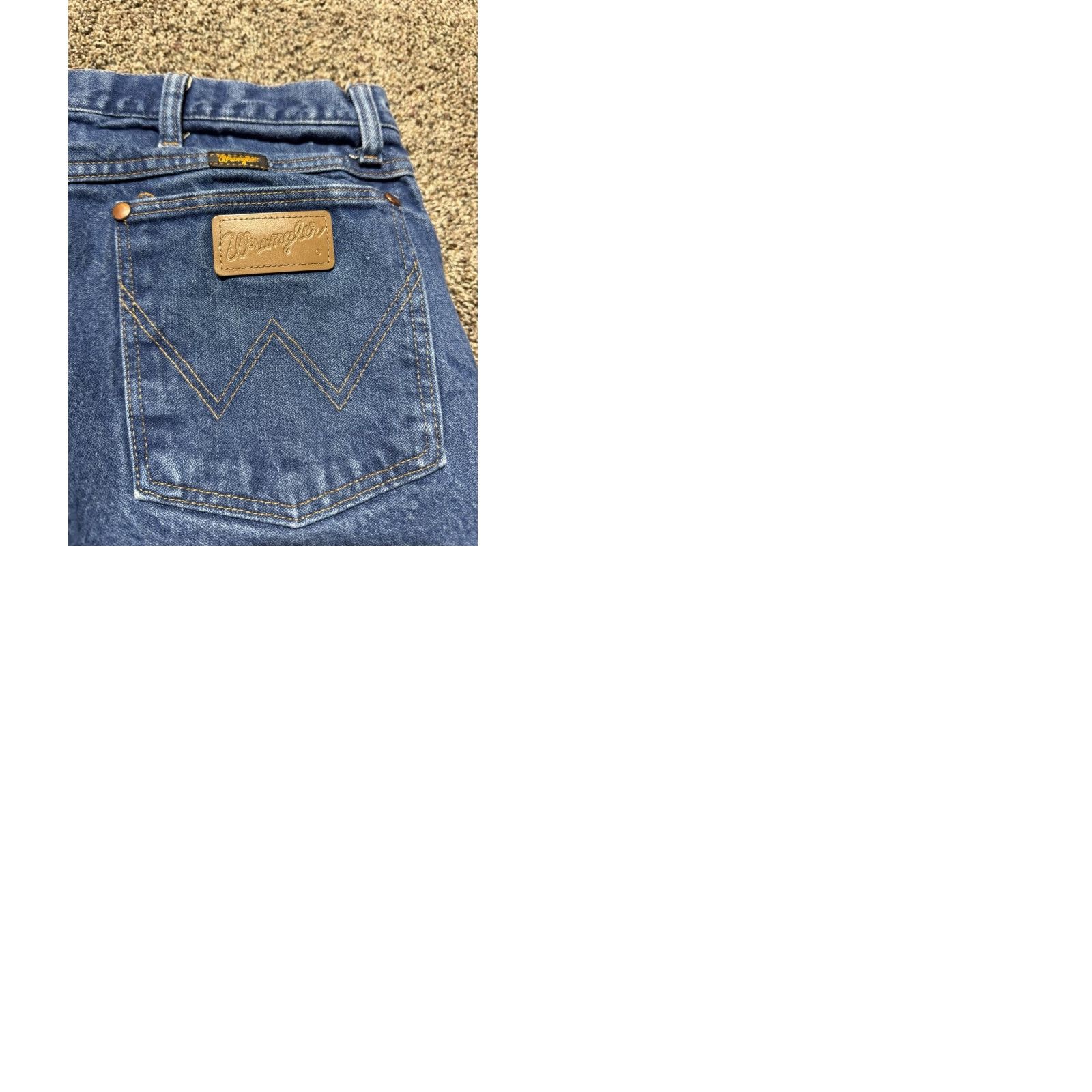 Wrangler Wrangler 13MWZ Jeans Men 42 Blue Denim 42X32 Cowboy Bootcut Wrangler Cowboy Cut 5-Pocket Design Regular Size Type Pants Mens Jeans Blue Cowboy, 13MWZ Size US 42 / EU 58 - 10 Thumbnail