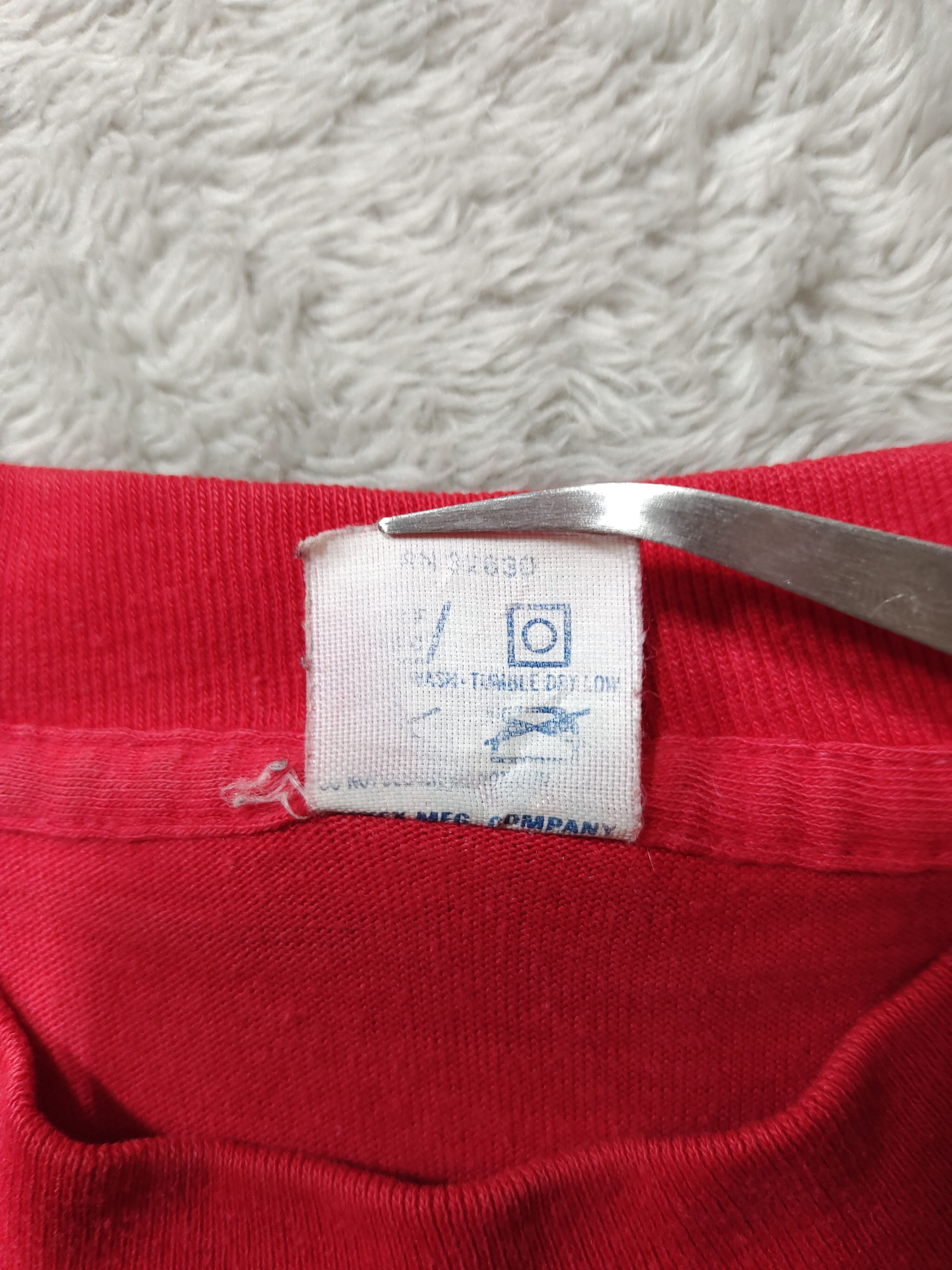 MLB × Vintage VINTAGE ARTEX THURSTON BASE LONG SLEEVE T-SHIRT SPELLOUT Size US L / EU 52-54 / 3 - 9 Thumbnail