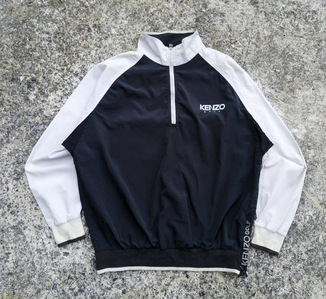 Japanese Brand × Kenzo Kenzo Golf Made In Japan Windbreaker Jacket Size US L / EU 52-54 / 3 - 1 Thumbnail