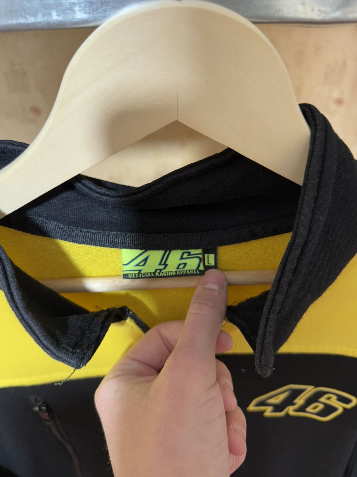 Vintage Vintage Valentino Rossi VR Forty Six 46 Racing Zip Jacket Size US L / EU 52-54 / 3 - 5 Thumbnail