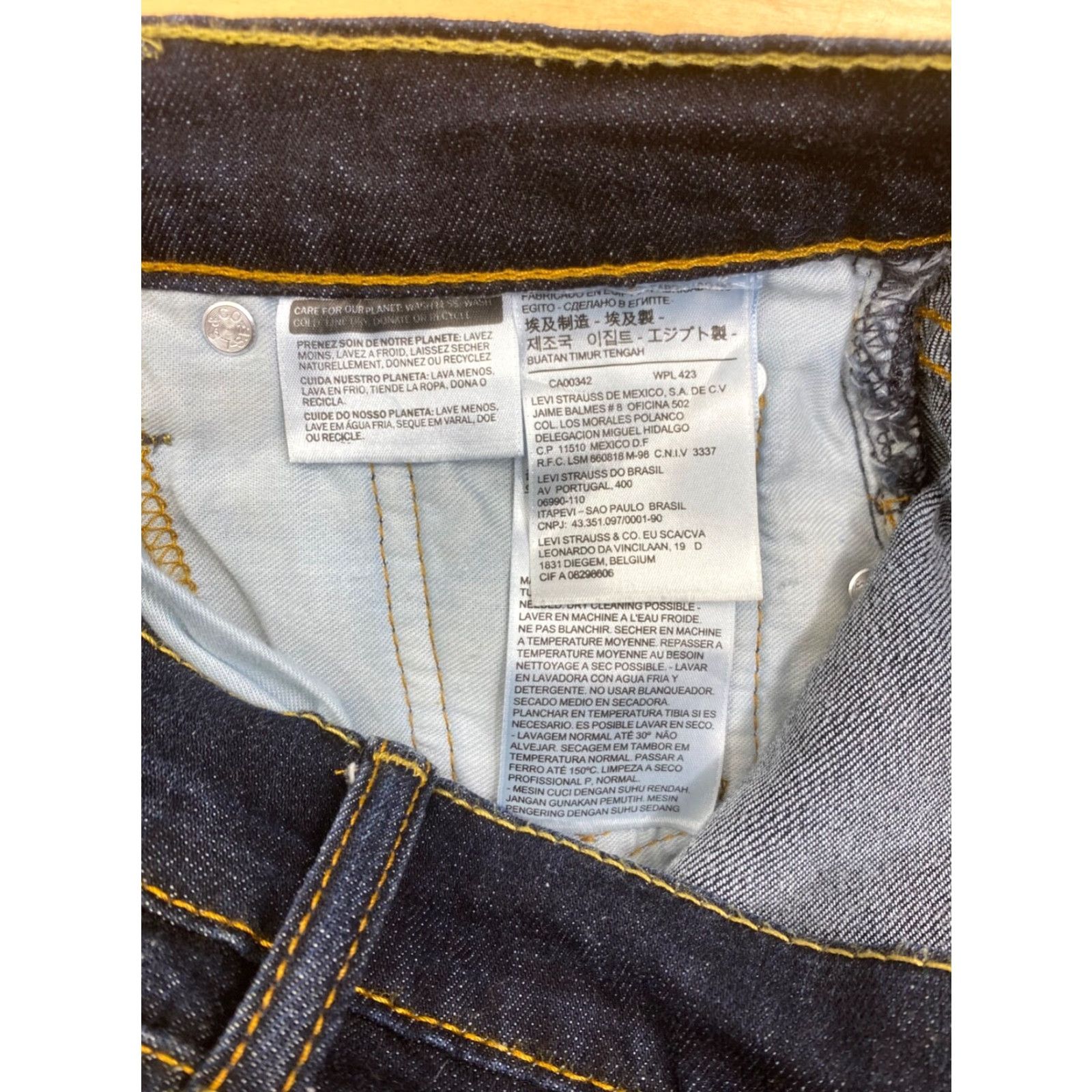 Levi's Levi's 511 Slim Fit Jeans Mens 30x31 Blue Denim Stretch Tapered Casual Regular Inseam 31 Size US 30 / EU 46 - 5 Thumbnail