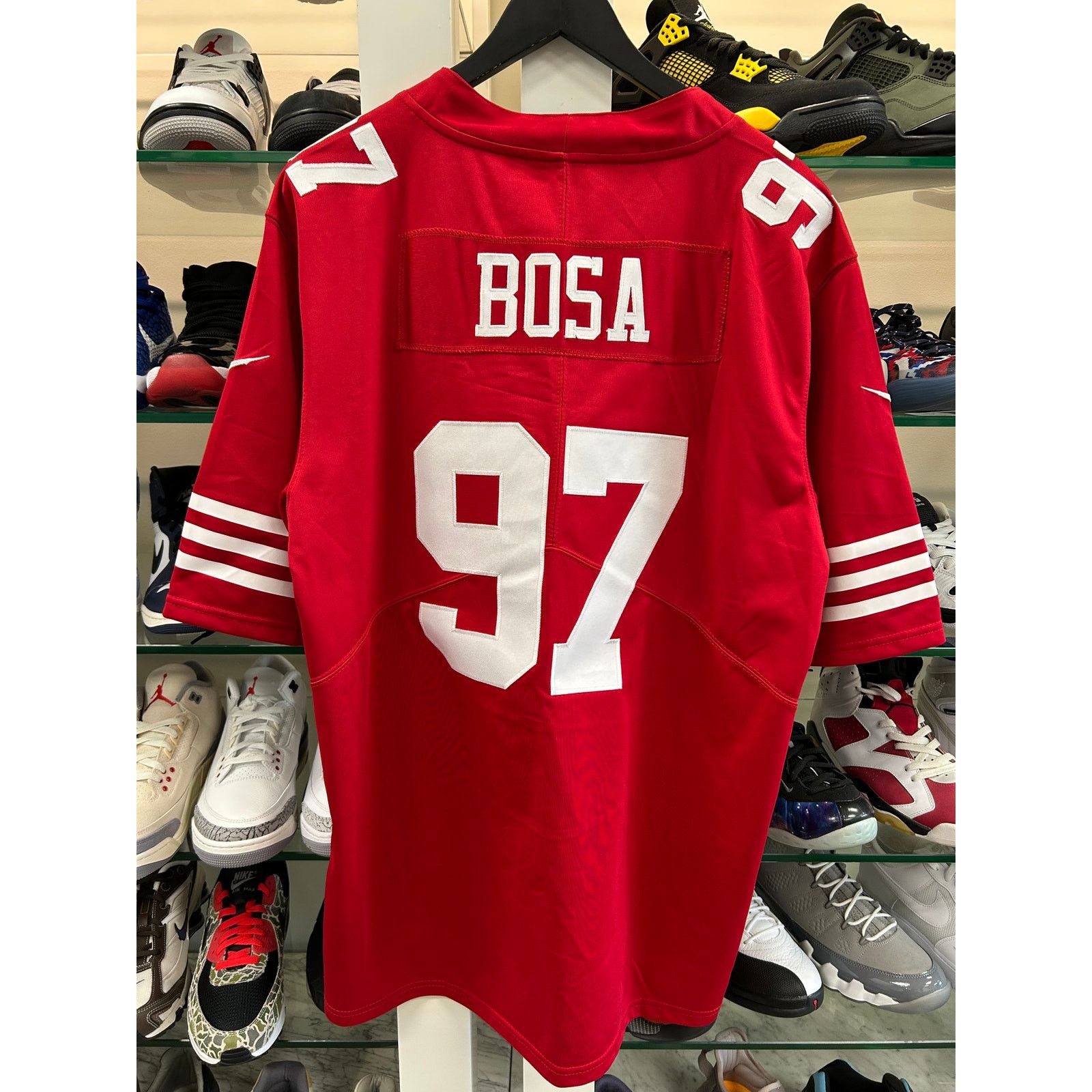 Nike NFL San Francisco 49ers Football jersey #97 Nick Bosa large Size US L / EU 52-54 / 3 - 3 Thumbnail