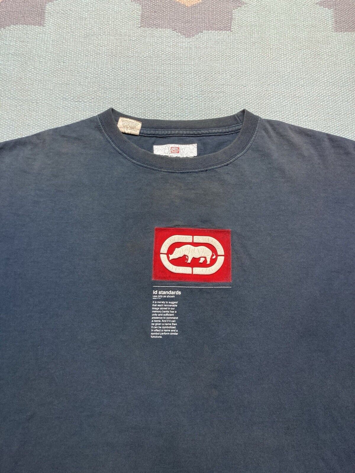 Ecko Unltd. × Vintage Ecko unltd long sleeve tshirt complex rhino graphic faded XL Size US XL / EU 56 / 4 - 5 Thumbnail