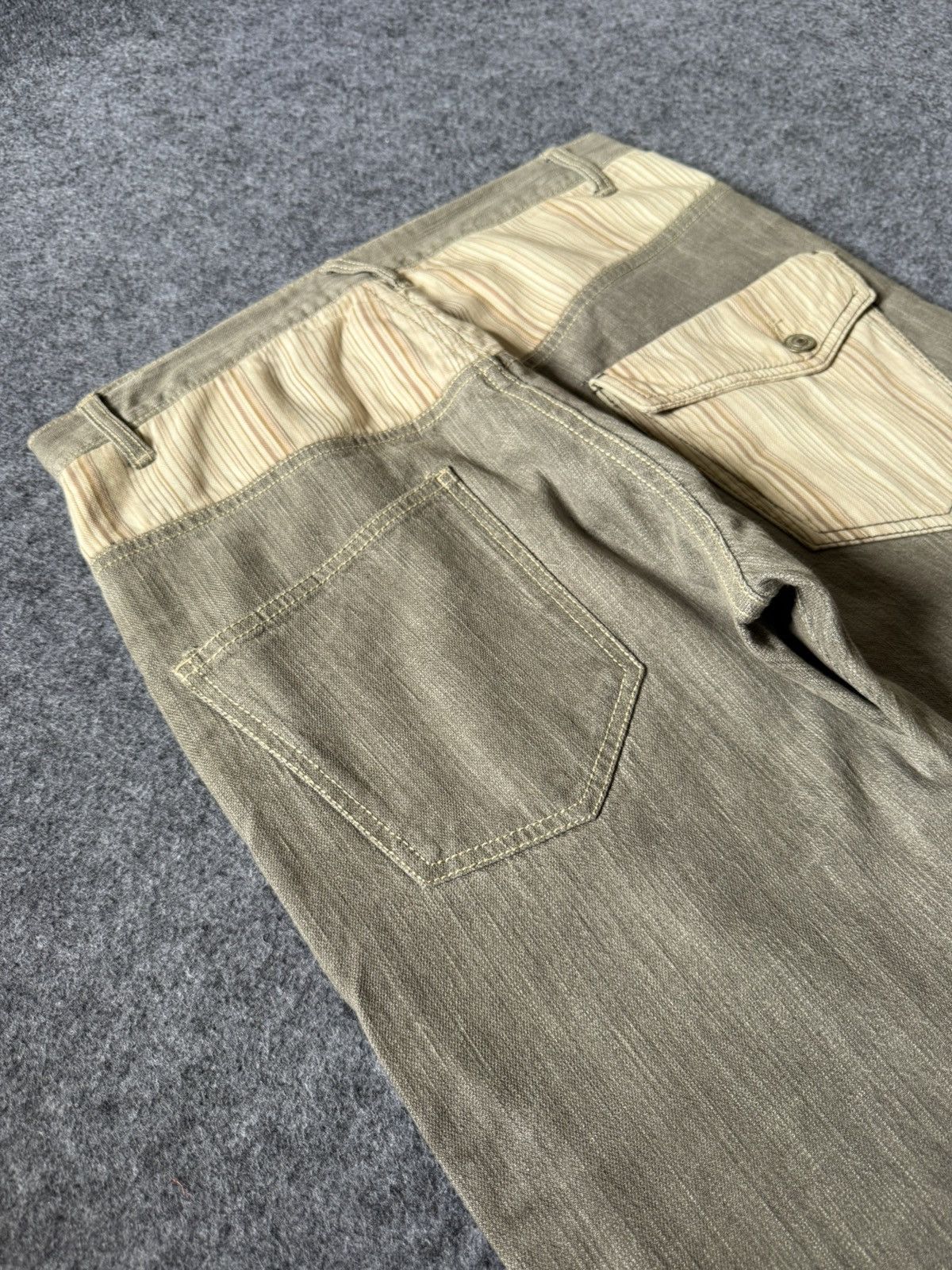 Japanese Brand × Vintage Bee Bell Japan hybrid Smokey Gray Jeans Size US 32 / EU 48 - 8 Thumbnail