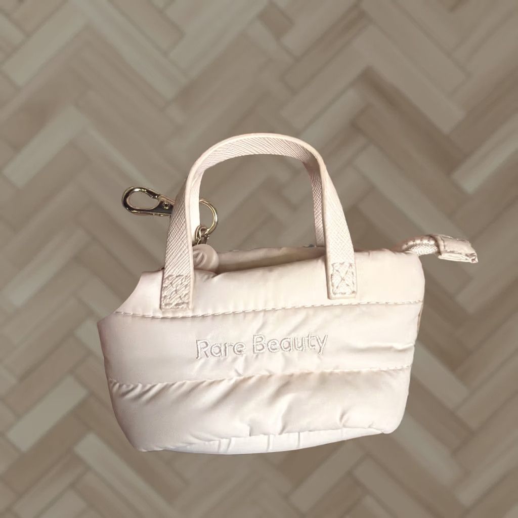Vintage VINTAGE Rare Beauty Mini Puffy Tote Keychain Pink S Women Key Chain 5 3 Inches Logo Merch? Size ONE SIZE - 1 Thumbnail
