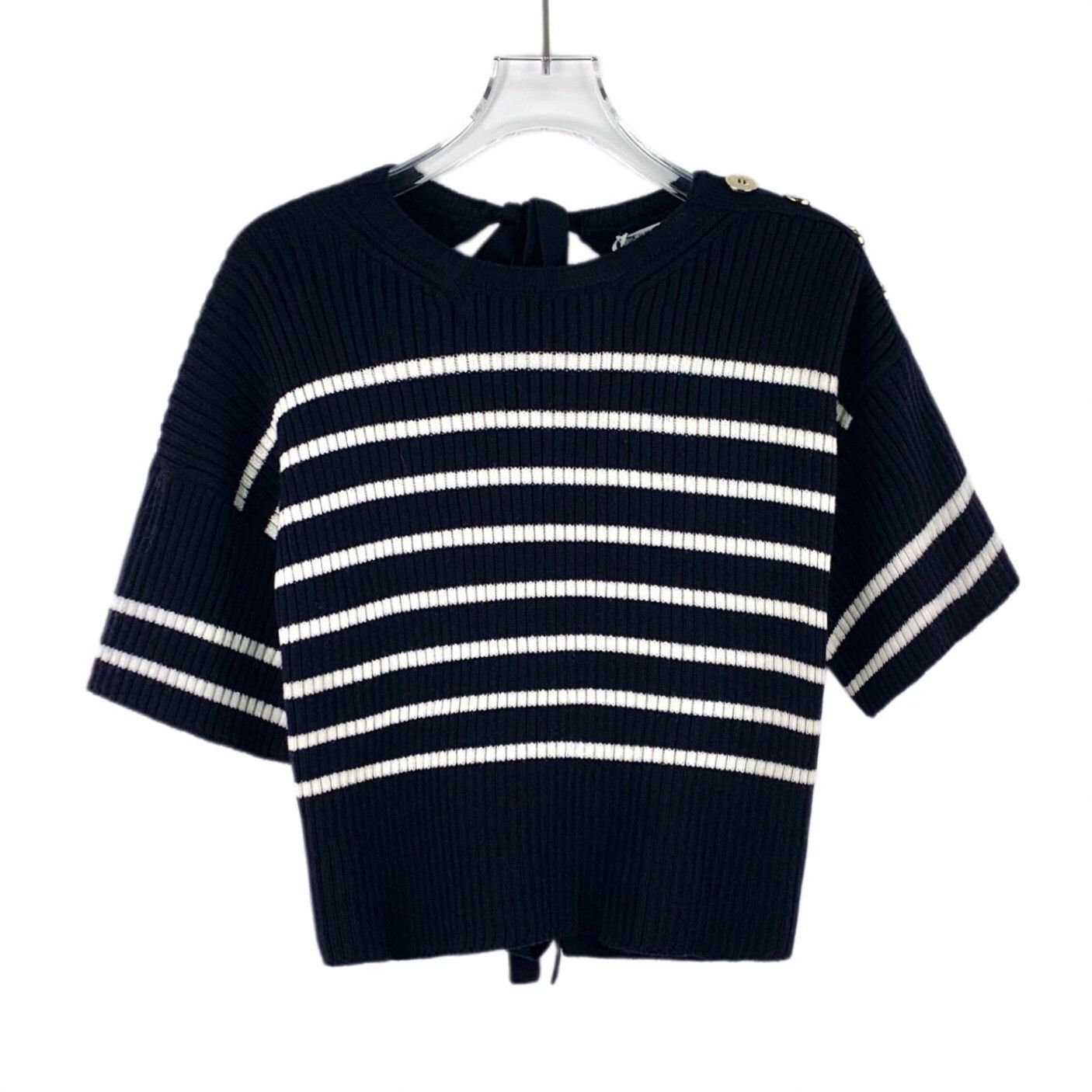Dior Dior Wool Striped Multi Sweater XS Women Size XS / US 0-2 / IT 36-38 - 1 Thumbnail