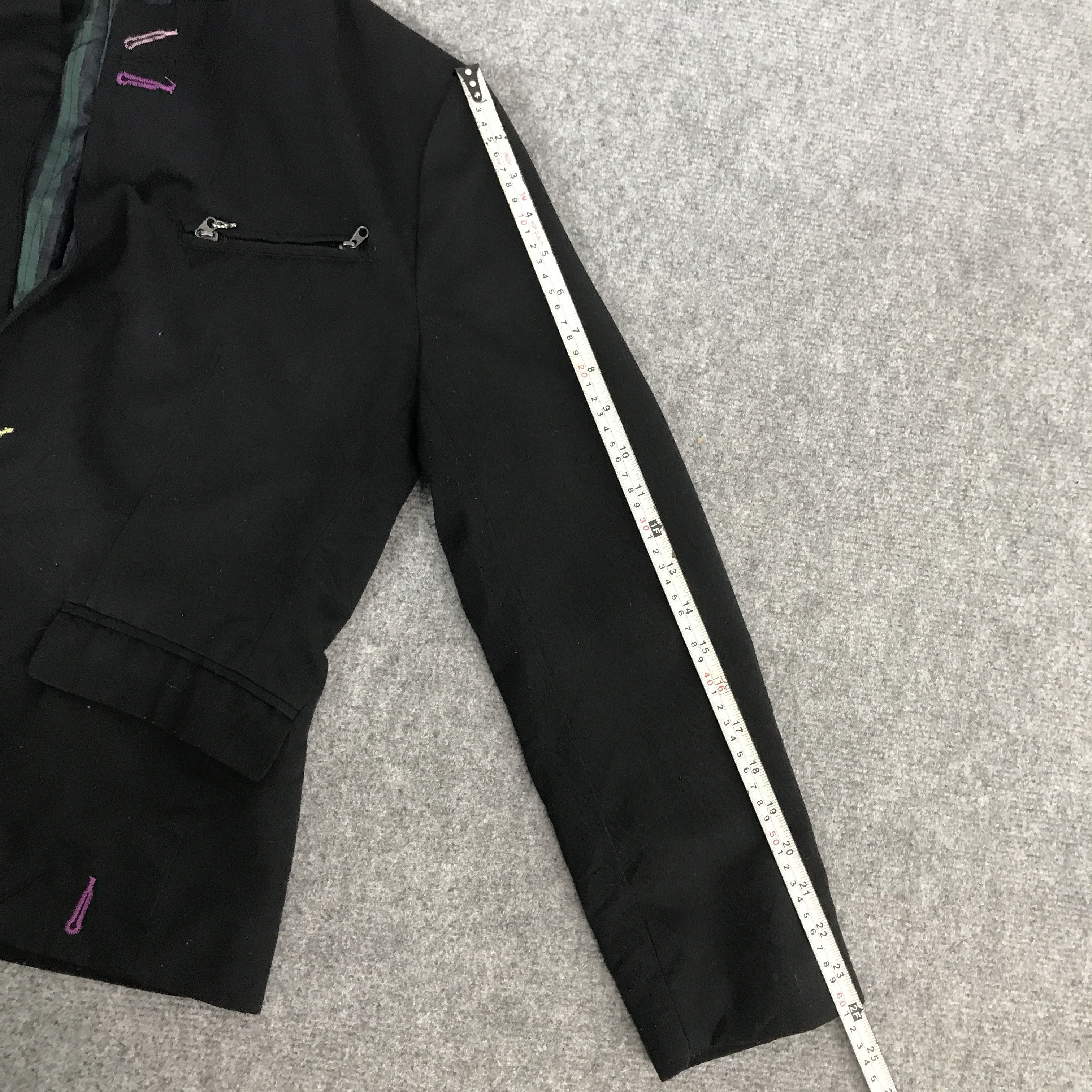 Japanese Brand Japan authentic multibutton design blazer jacket K61B25 Size US M / EU 48-50 / 2 - 6 Thumbnail