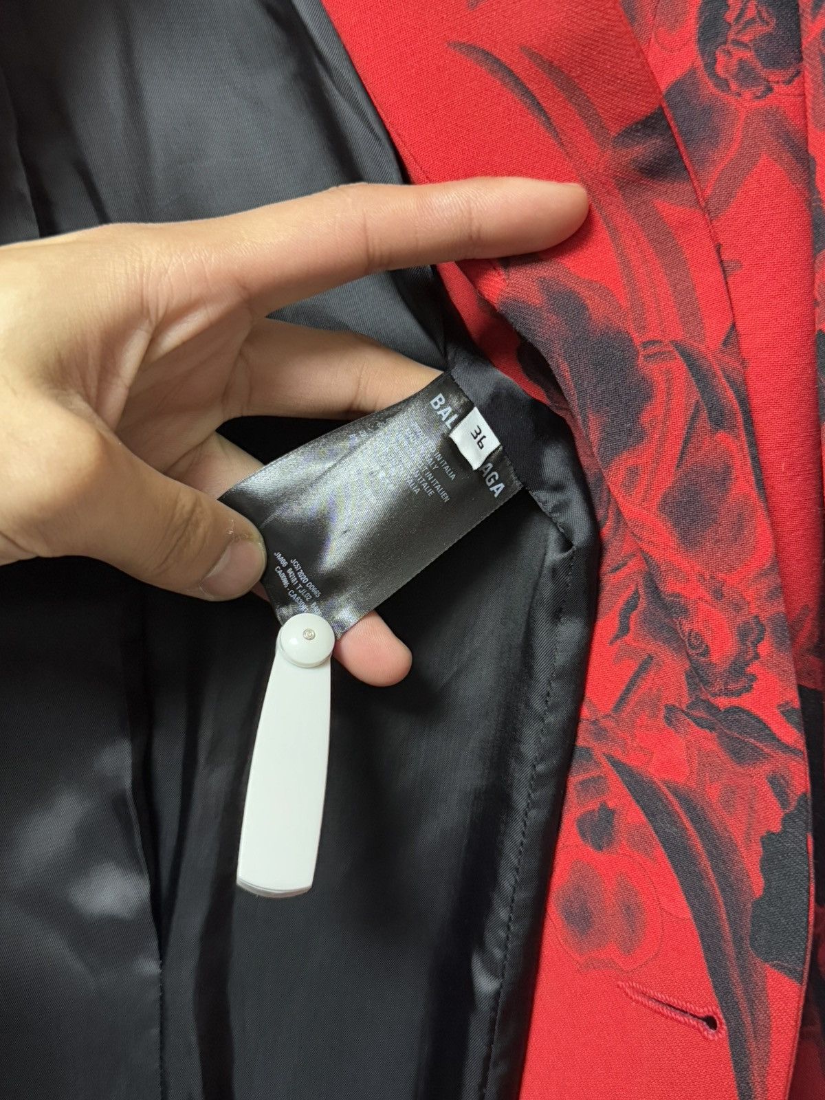 Balenciaga Balenciaga Pagoda Red coat Size XS / US 0-2 / IT 36-38 - 7 Thumbnail