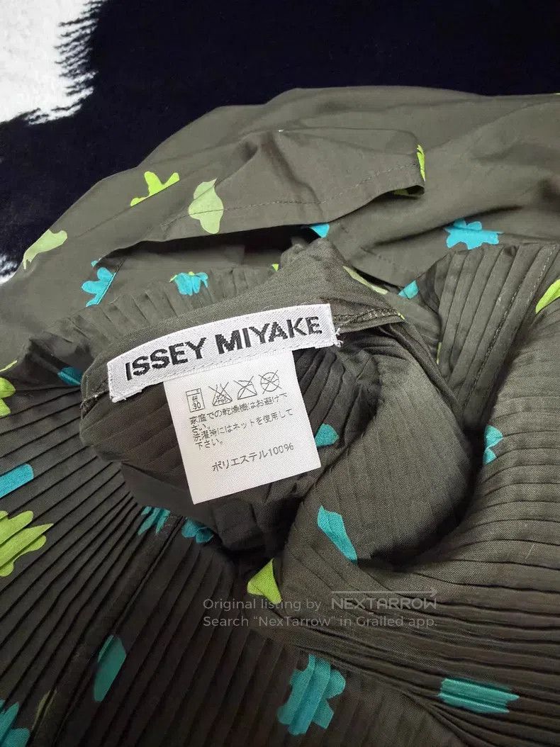 Issey Miyake Issey Miyake Irregular Floral Ruffle Dress Size M / US 6-8 / IT 42-44 - 5 Thumbnail