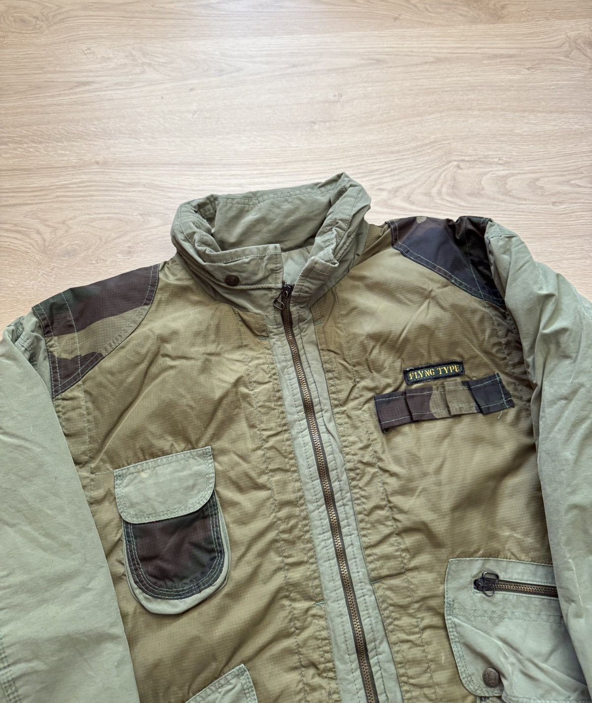Other Vintage 00’s Casucci Military Italian Army Camo Jacket Size US L / EU 52-54 / 3 - 2 Thumbnail