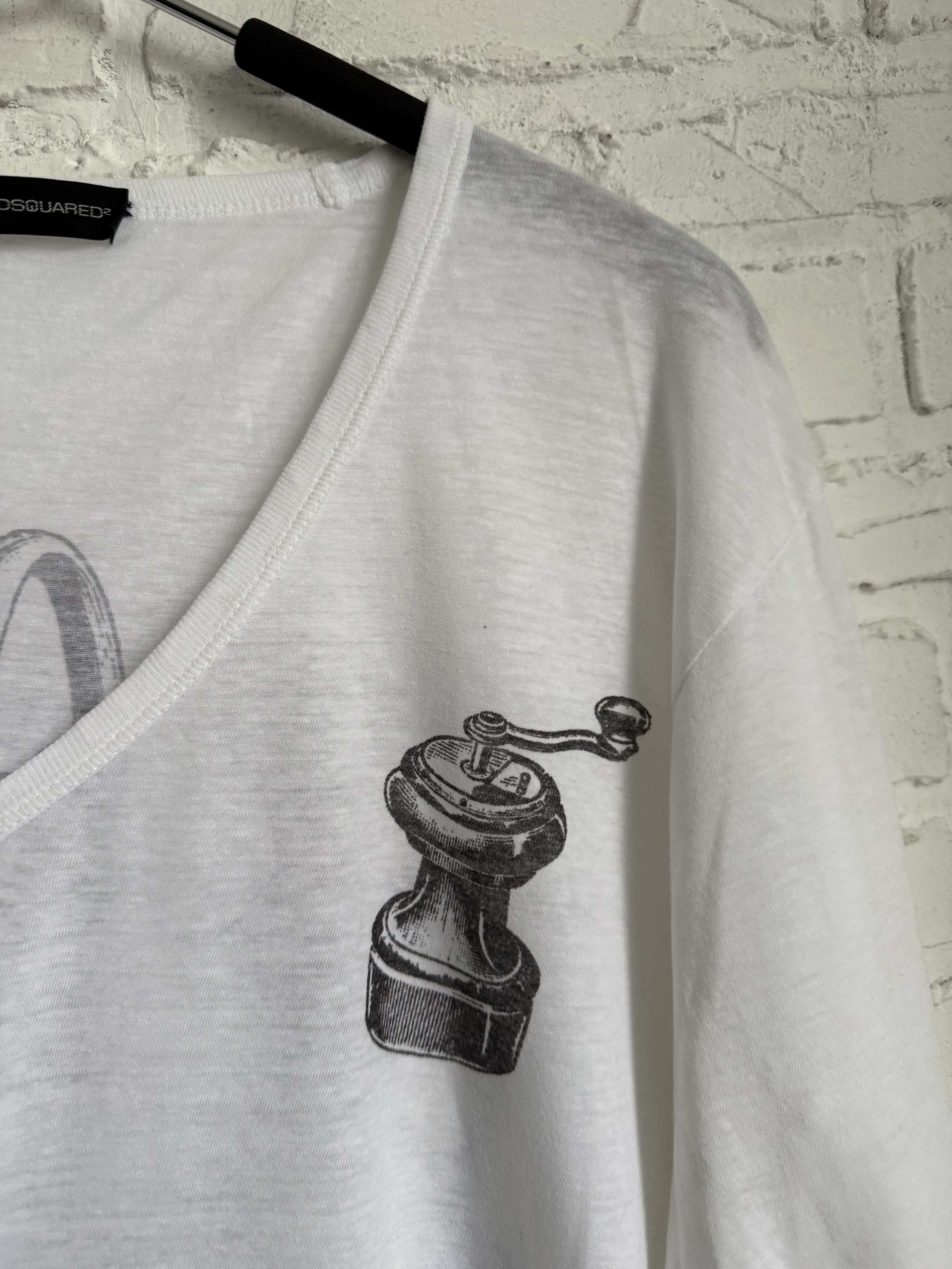 Dsquared2 ARCHIVE DSQUARED2 Art House Italian Cuisine tee Size US S / EU 44-46 / 1 - 6 Thumbnail