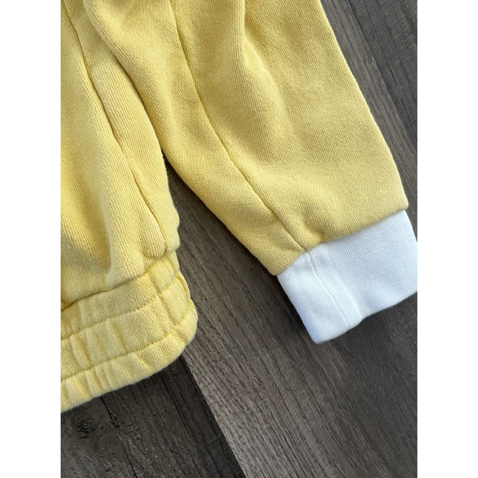RVCA Women’s RVCA Sweatshirt Medium Yellow Size M / US 6-8 / IT 42-44 - 3 Thumbnail