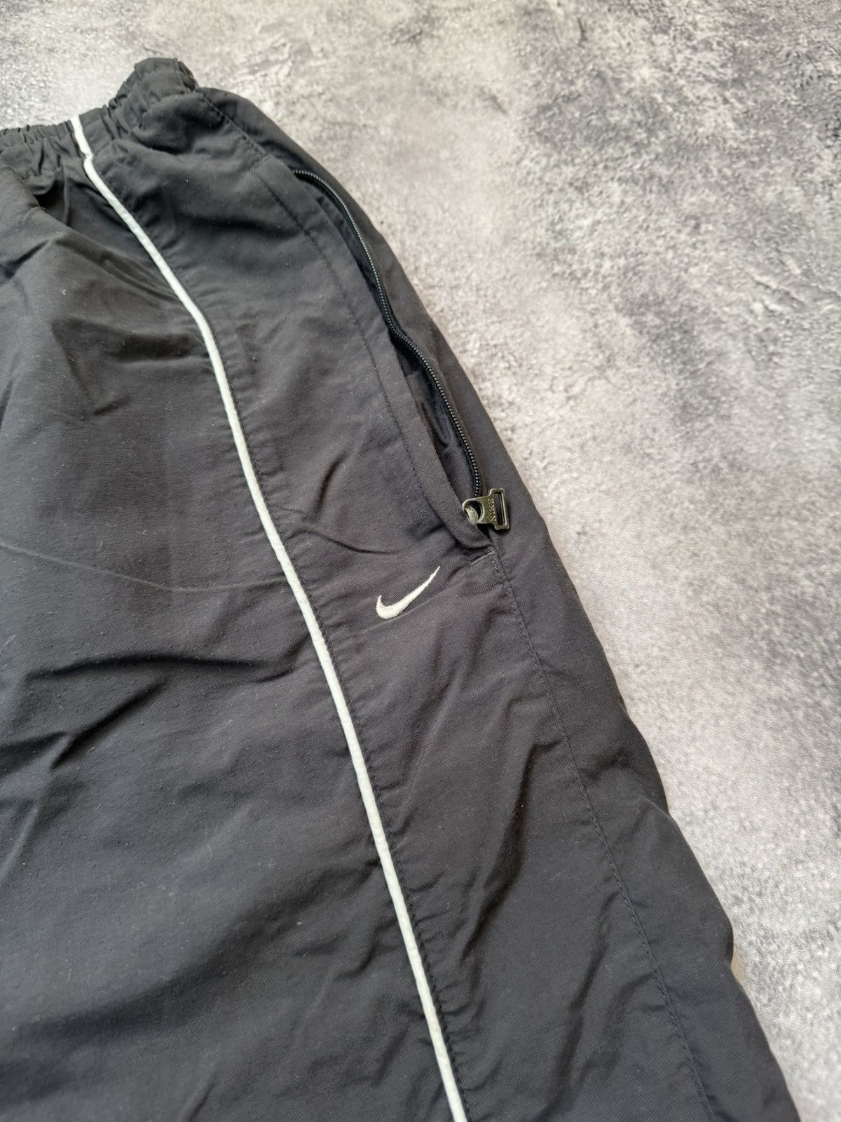 Nike × Vintage Vintage Nike Baggy Striped Sweatpants Size US 34 / EU 50 - 5 Thumbnail