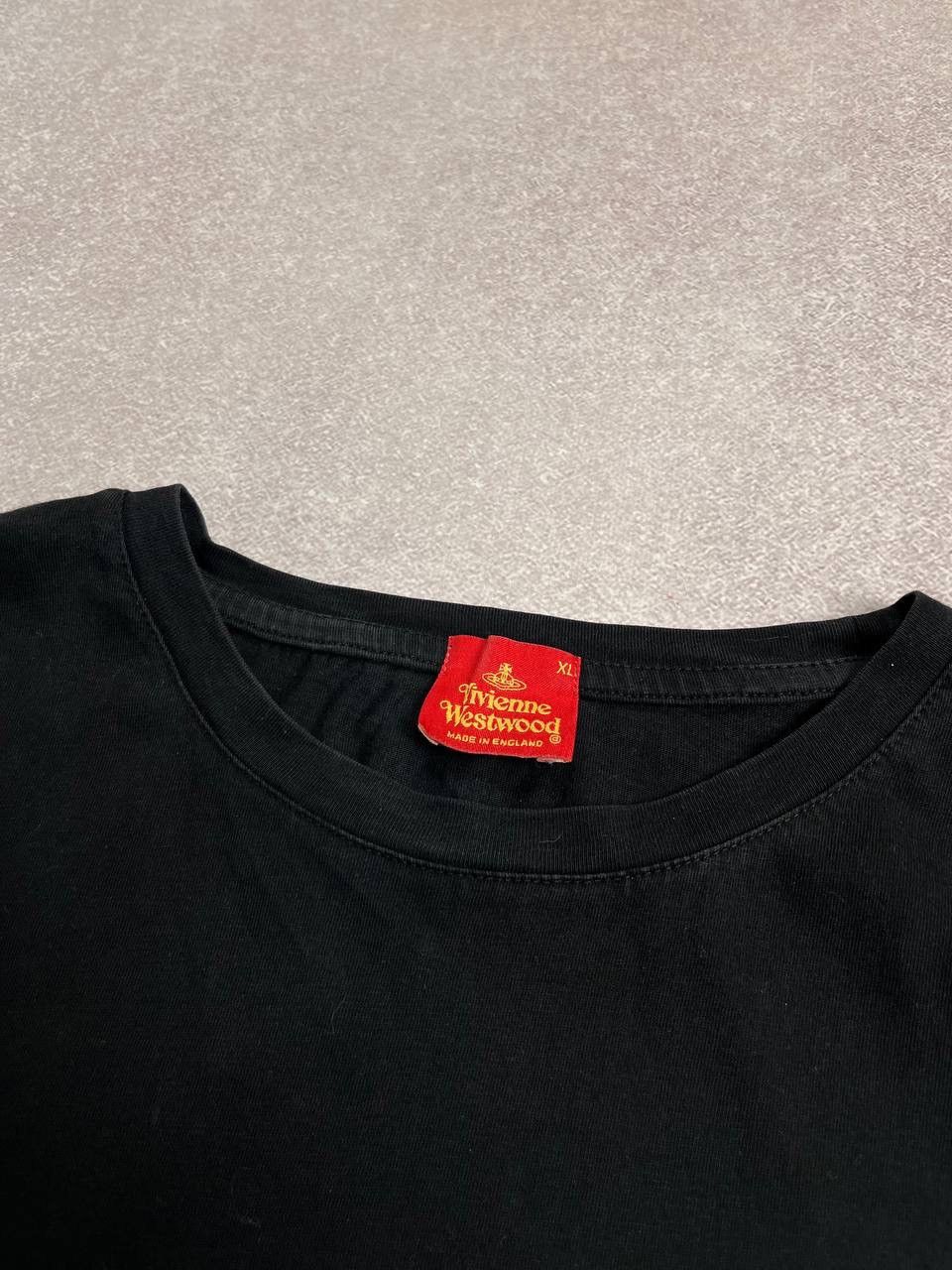 Vintage × Vivienne Westwood Vintage Vivienne Westwood Orb Saturn Logo Boxy T-shirt XL Size US XL / EU 56 / 4 - 3 Thumbnail
