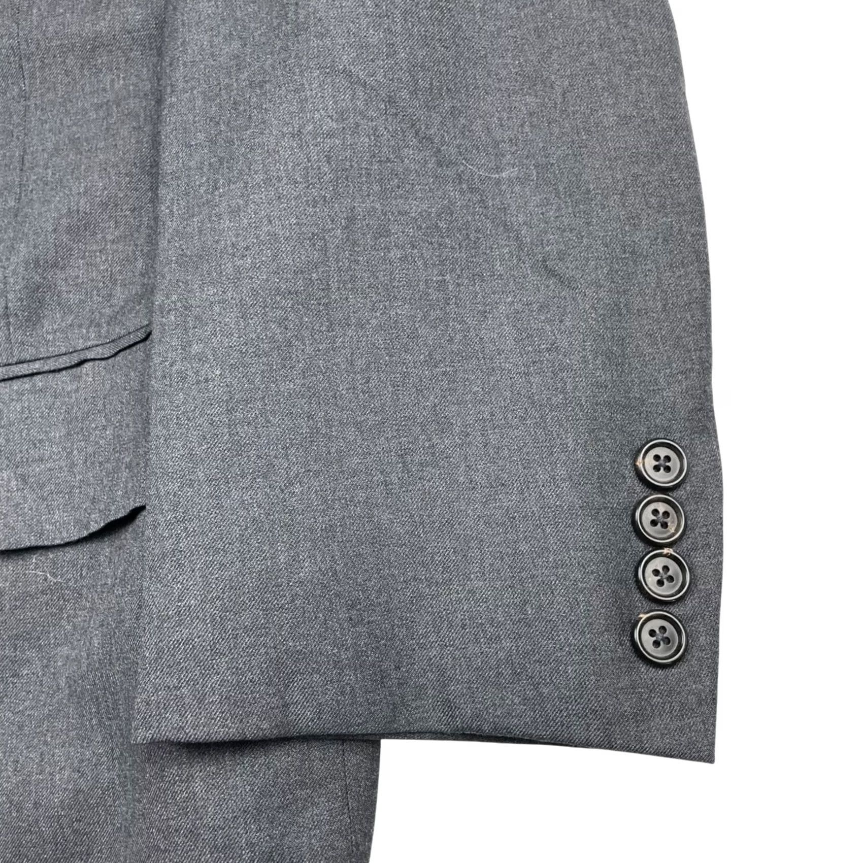 Brooks Brothers Brooks Brothers Golden Fleece Blazer 2-Button Single-Breasted Wool Gray 42S Men Size 42R - 4 Thumbnail
