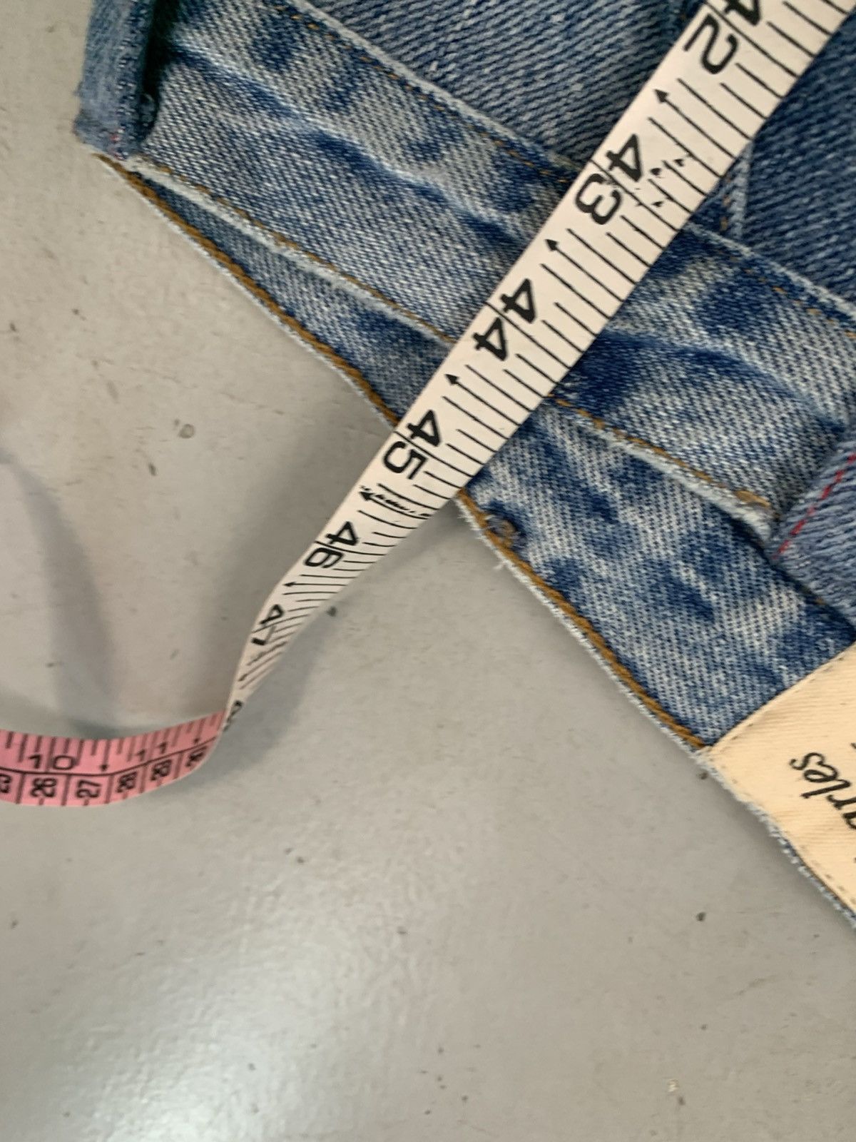 Levi's Vintage upcycled custom baggy denim Size US 32 / EU 48 - 12 Thumbnail