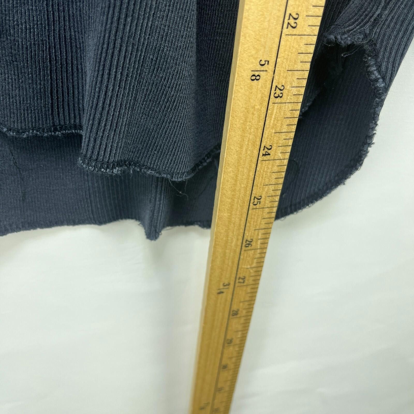 Gap Vintage 90s Gap Blank Sun Faded Black Shirt Medium Size US M / EU 48-50 / 2 - 7 Thumbnail