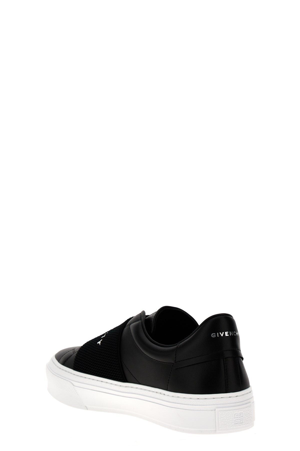 Givenchy o1lv12m1025 City Sport Sneakers With Elastic in Black/White Size US 7.5 / EU 40-41 - 3 Thumbnail