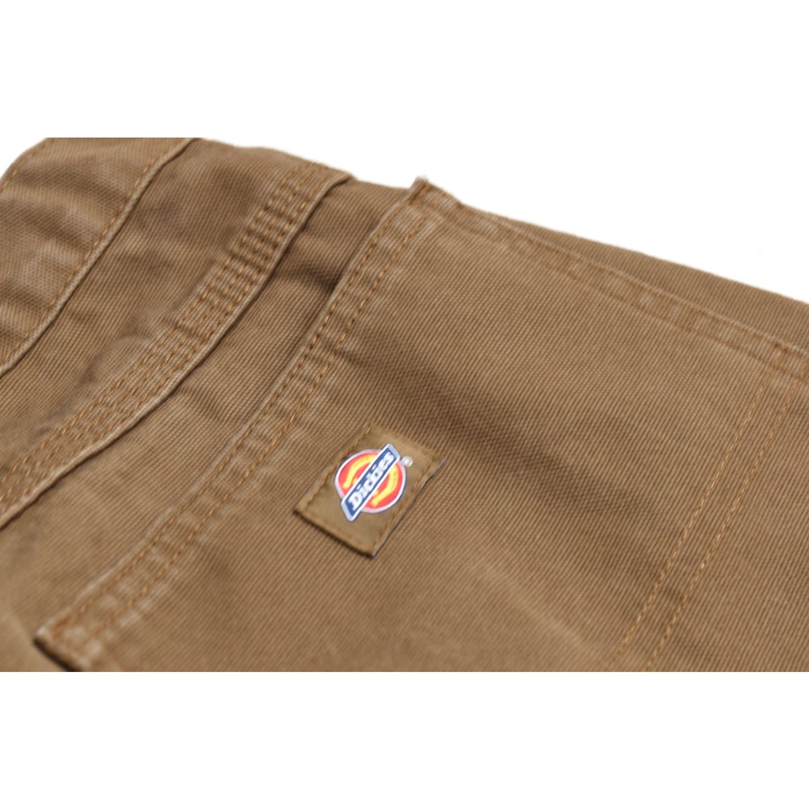 Dickies Dickies Men's Brown Duck Canvas Carpenter Pants Size 48x30 Regular Loose Fit Workwear Straight Leg Mens Brown 48x30 Size US 32 / EU 48 - 8 Thumbnail