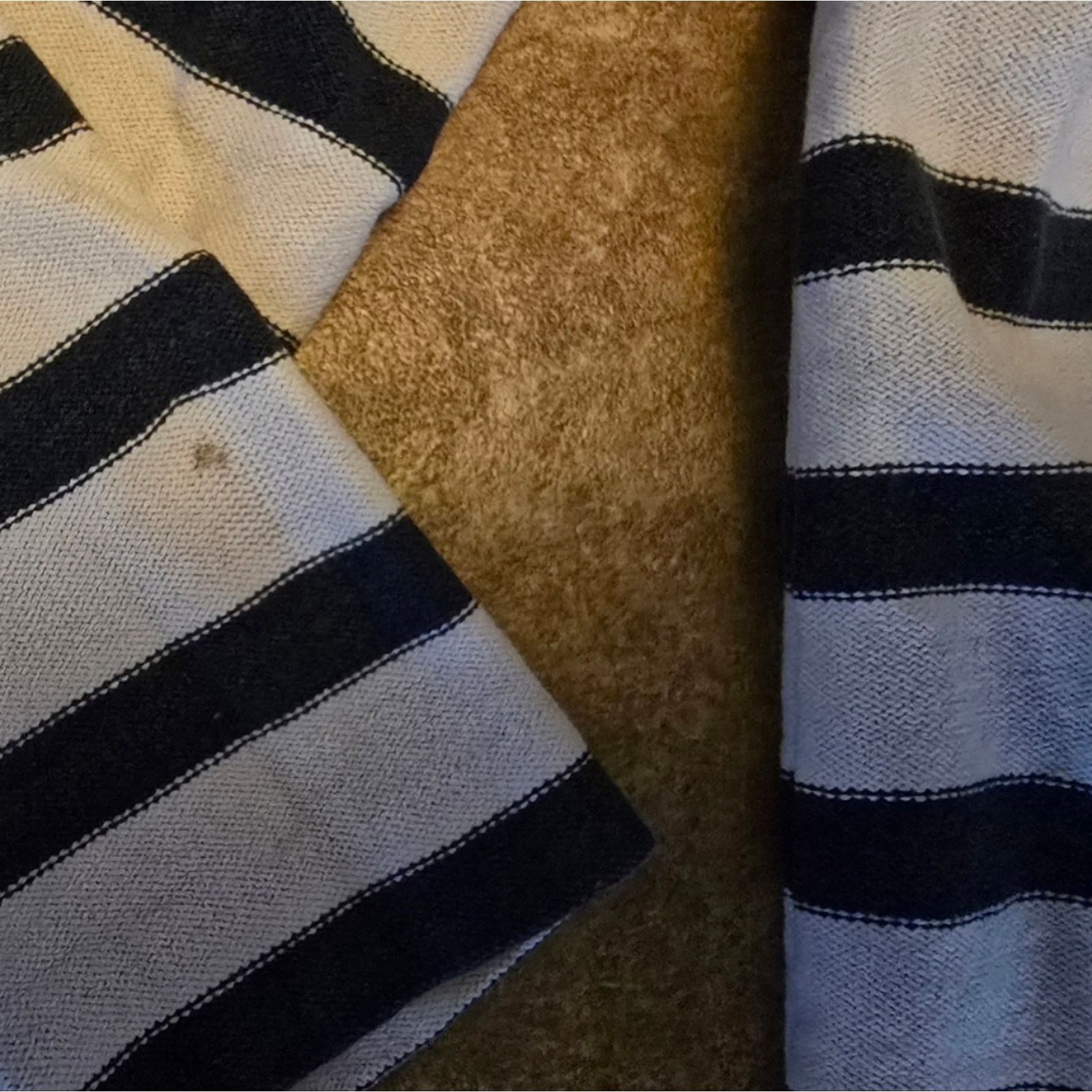 J.Crew Navy White Striped J.Crew 3/4 Sleeve Size M / US 6-8 / IT 42-44 - 3 Thumbnail