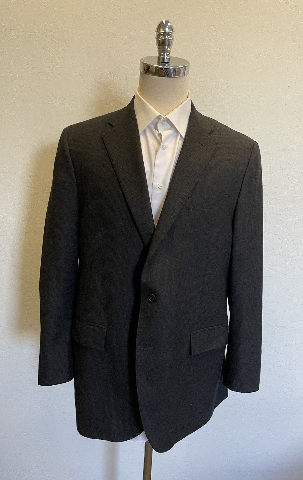 Polo Ralph Lauren Subtle Stripe Wool Suit Size 46R - 2 Thumbnail