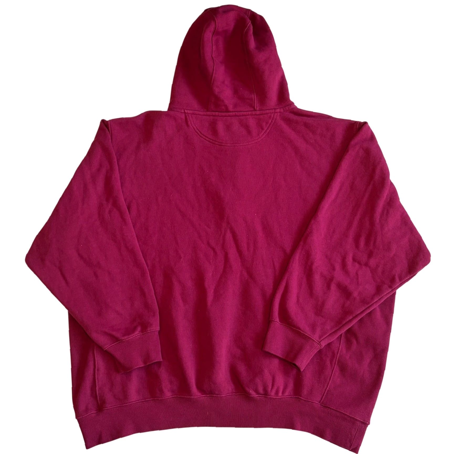 Vintage WearGuard Hoodie Shirt 3XL Unisex Adults Heavyweight Hooded Pullover Burgandy Red 1/4 Zip Zipper Cotton Winter Fall Sports Men Women Size US XXL / EU 58 / 5 - 2 Thumbnail